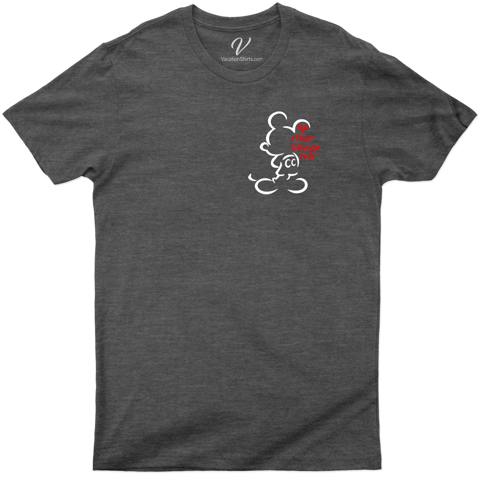 My First Disney Trip Shirt Disney Vacation Shirts Embark on a magical journey with our My First Disney Trip Shirt from VacationShirts.com! Perfect for Disney family vacations, these custom, personalized tees make your 2023 Disney trip unforgettable. Featuring matching designs for the whole family, our shirts celebrate first-timers and Disney bound adventurers alike. Capture the magic of the Magic Kingdom and cherish your kids' Disney vacation memories forever.