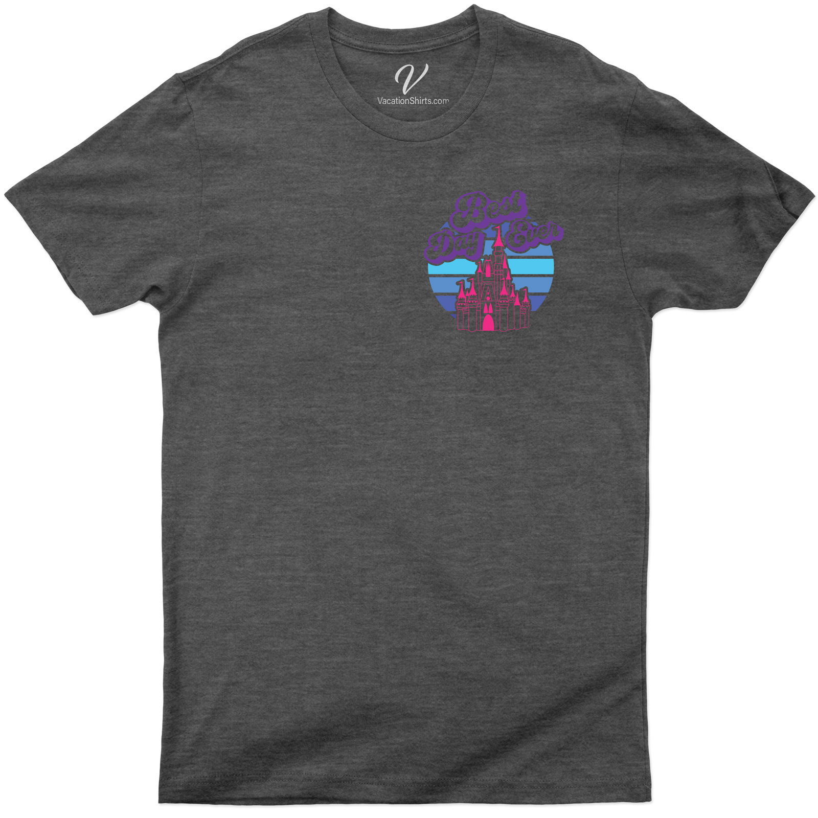 Disney Best Day Ever Castle Shirt Disney Vacation Shirts Experience the magic with our Disney Best Day Ever Castle Shirt from VacationShirts.com! Perfect for your Disney trip, this custom tee features the iconic Disney Princess Castle, making it a must-have for family matching Disney shirts. Embrace the enchantment of Magic Kingdom in style with our Disney Park Apparel.