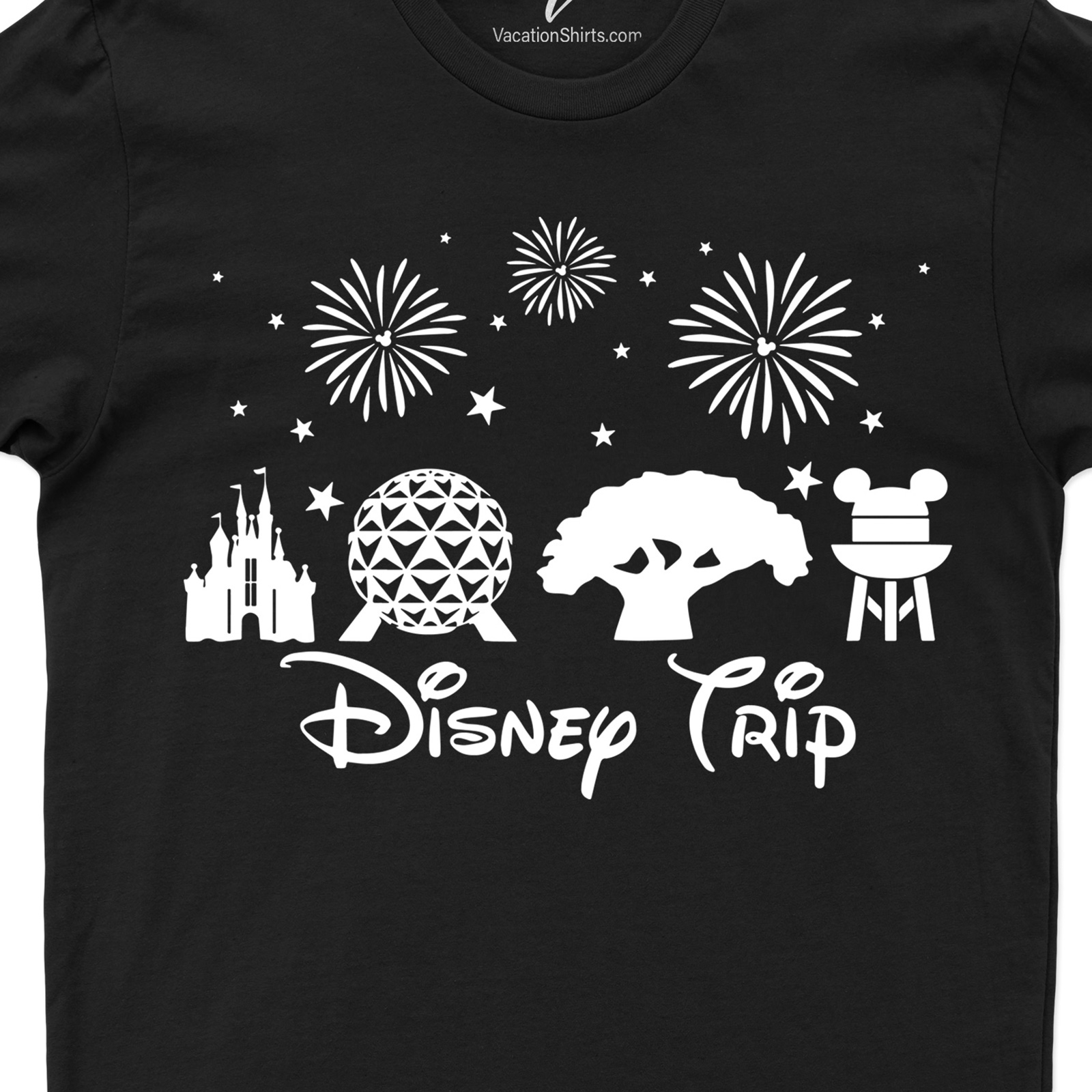 Disney Trip Shirt Disney Vacation Shirts Embark on a magical journey with our Disney Trip 2023 Shirts from VacationShirts.com! Perfect for families, our custom Disney shirts feature beloved characters and unique designs. Personalize your matching Disney shirts for an unforgettable Disneybound experience. Ideal for groups, our Disney vacation tees and Disney park apparel add extra enchantment to your adventure!