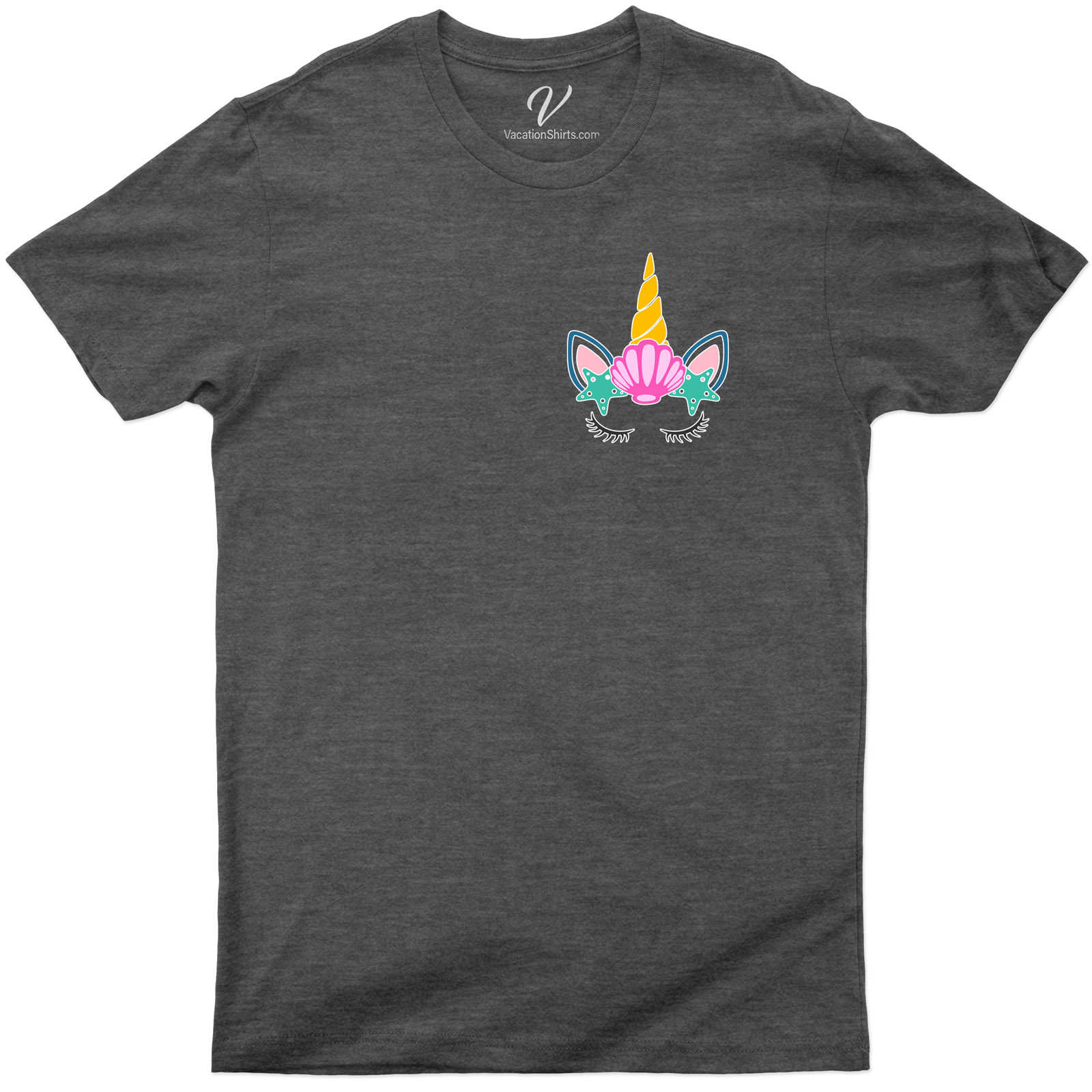 Unicorn Mermaid Shirt Beach Vacation Shirts Unleash Your Inner Mythical Creature with Our Unicorn Mermaid Shirt - Shop Now!