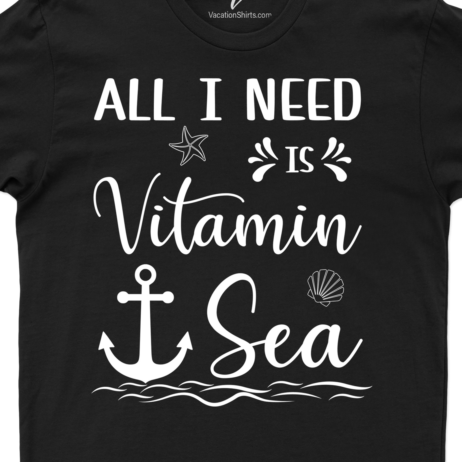 Vitamin Sea: Exclusive Cruise Tee from VacationShirts Cruise Vacation Shirts Vitamin Sea Exclusive Cruise Tee from VacationShirts brings the ocean to your wardrobe! This nautical clothing piece is a must-have for cruise wear and beach vacation apparel. It's not just a shirt, it's a sea-themed vacation outfit idea!