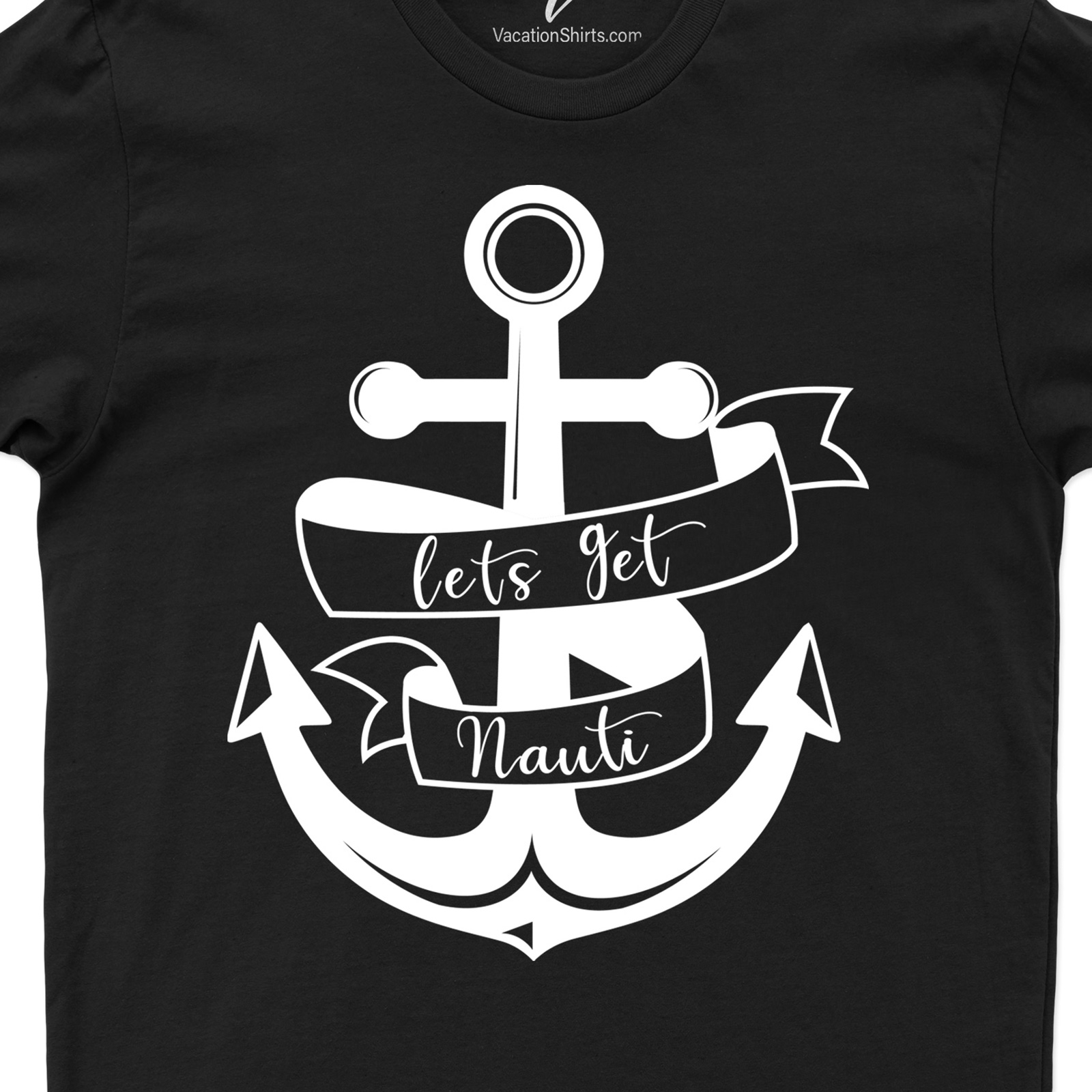 "Let's Get Nauti" - Fun Vacation Tee from VacationShirts.com Cruise Vacation Shirts "Let's Get Nauti" - a Fun Vacation Tee from VacationShirts.com. Perfect for your nautical vacation, this holiday beachwear is a must-have. Enjoy summer in our nautical themed tees, ideal ocean holiday t-shirts for boat trips and sea vacation clothing. Get your VacationShirts apparel today!