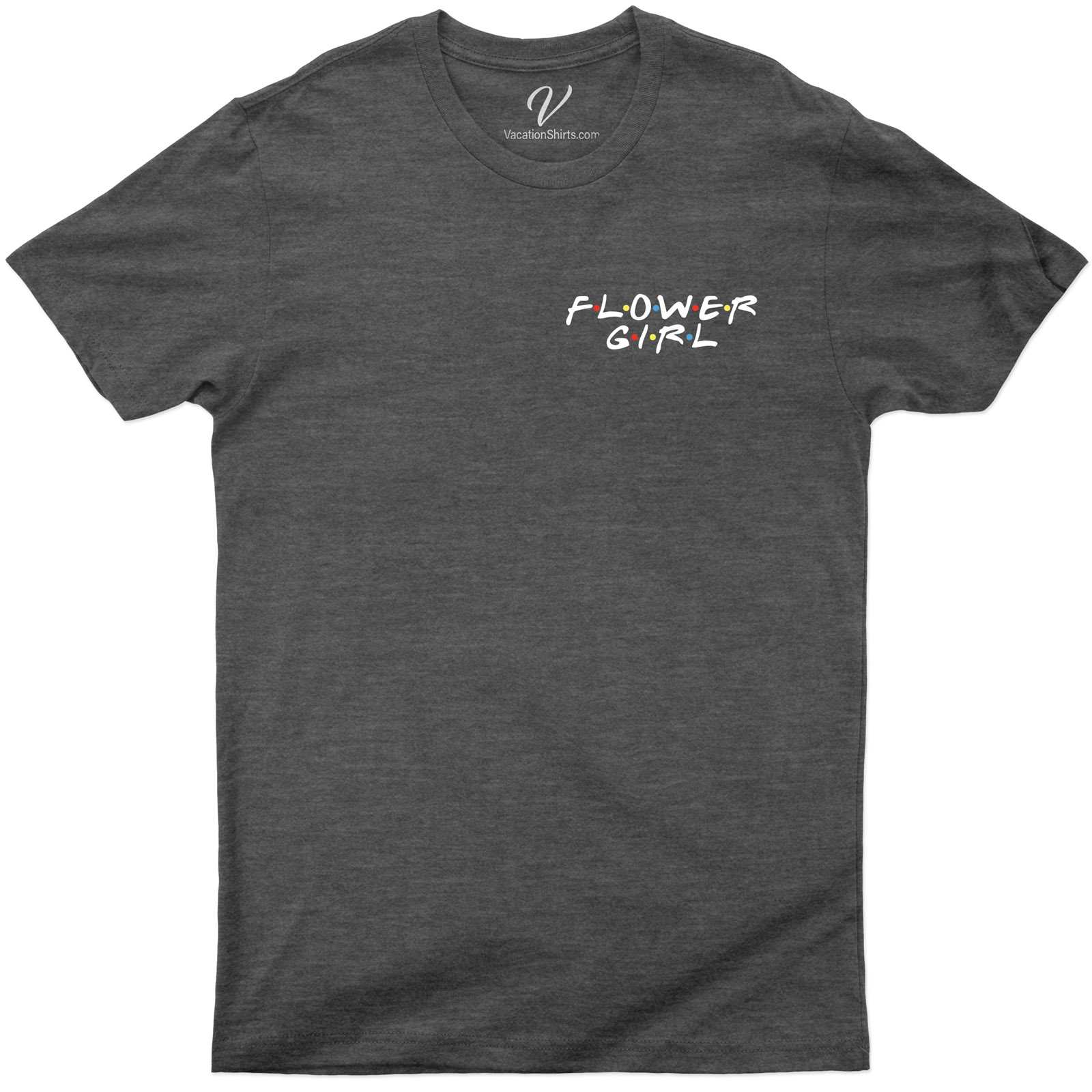Friends Flower Girls Shirt Wedding Vacation Shirts Shop Adorable Flower Girl Shirts for Your Little Ones |Friends Flower Girls