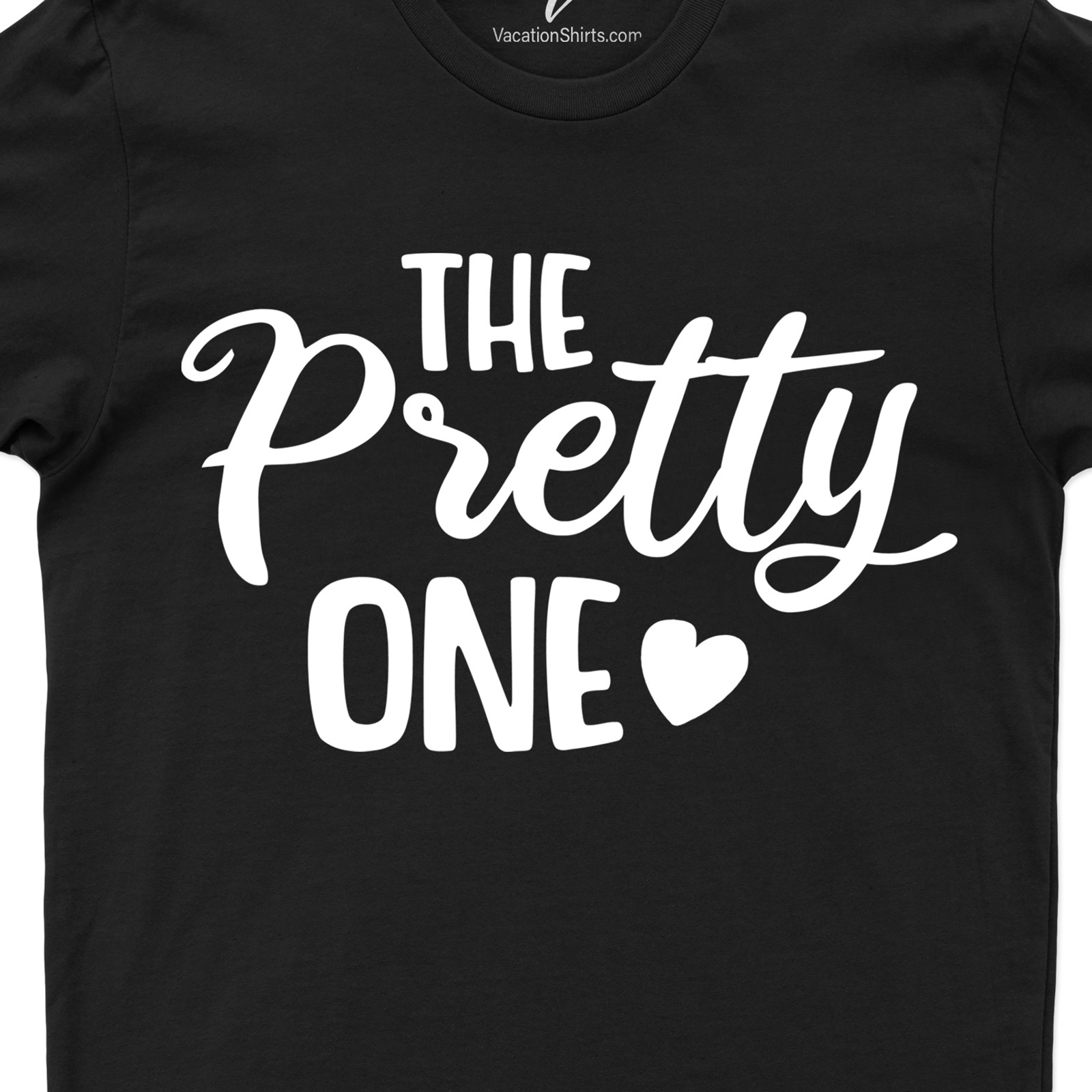 The Pretty One Wedding Shirt Wedding Vacation Shirts Shop The Pretty One Wedding Shirt - Perfect for Your Big Day |Free Shipping & Easy Returns