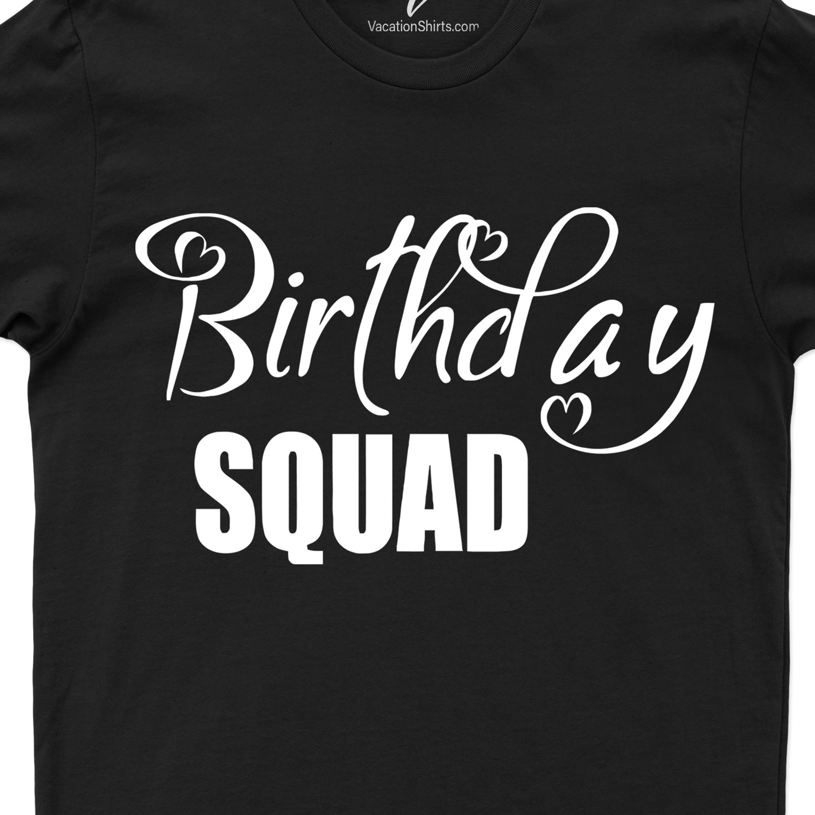 Birthday Squad Shirt Birthday Vacation Shirts Shop the Best Birthday Squad Shirts Online |Celebrate in Style with Our Trendy Collection