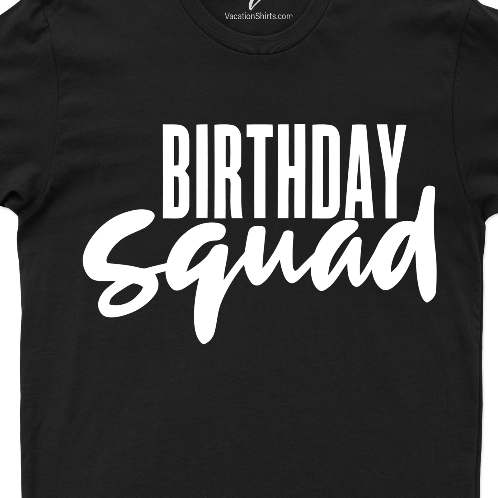 Birthday Squad Shirt Birthday Vacation Shirts Shop the Best Birthday Squad Shirts Online |Celebrate in Style with Our Trendy Collection