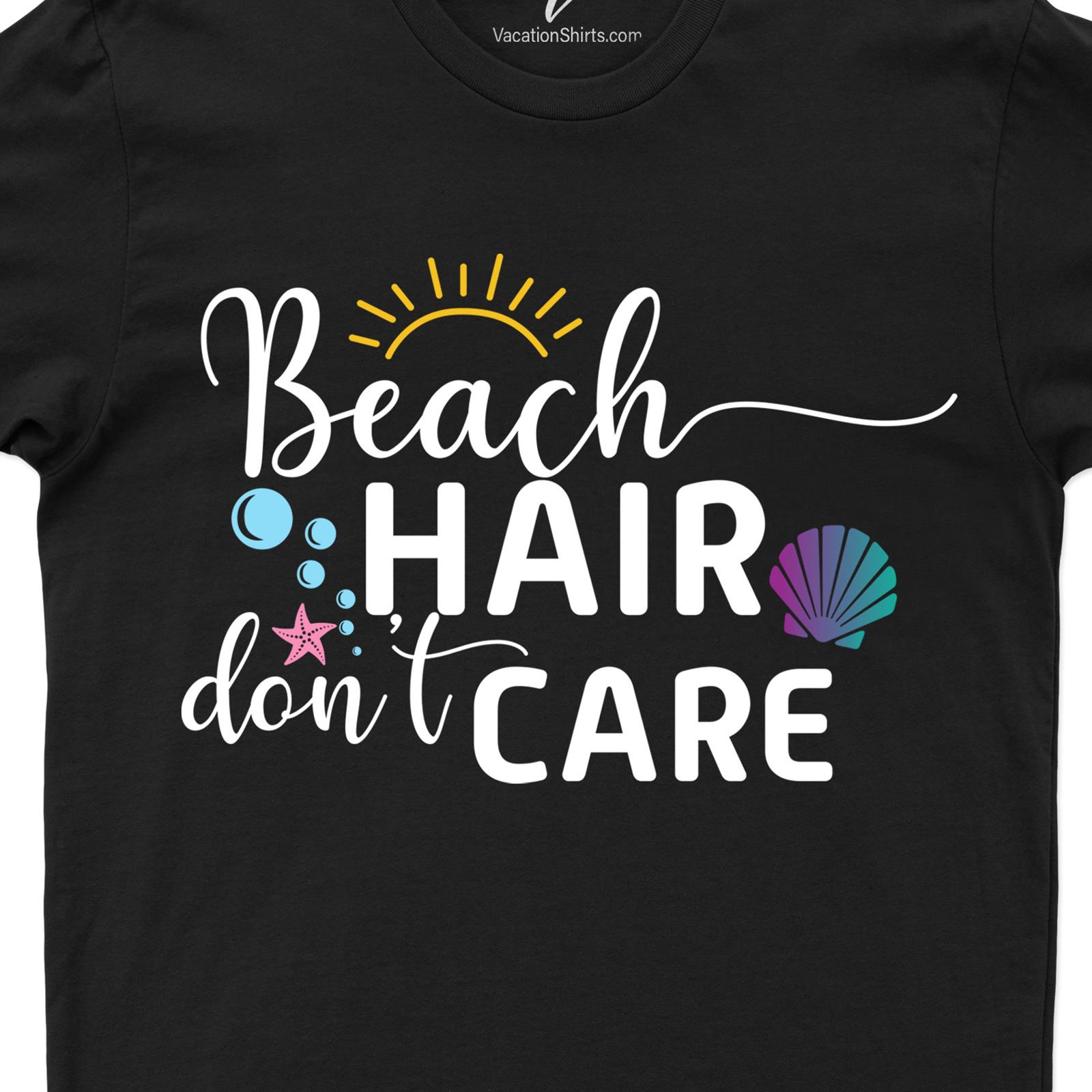 Beach Hair Don't Care Shirt Beach Vacation Shirts Shop the Best Beach Hair Don't Care Shirts Online - Perfect for Your Next Beach Day!
