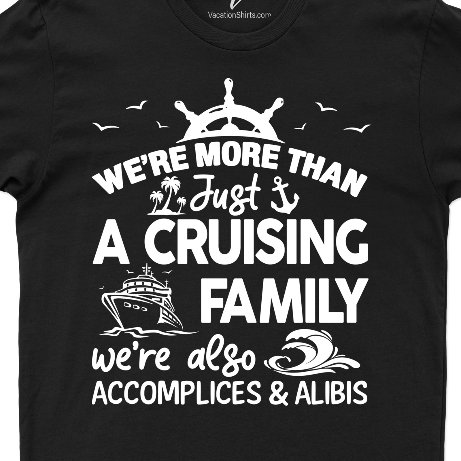 Cruise Clan Adventure Tee - Family Vacation Gear Cruise Best Sellers Experience the thrill of family vacations with our Cruise Clan Adventure Tee! This Family Vacation Gear is a must-have addition to your Cruise Wear collection. Perfect as a Vacation Outfit, this Adventure Family Tee is the ultimate in Family Cruise Apparel.