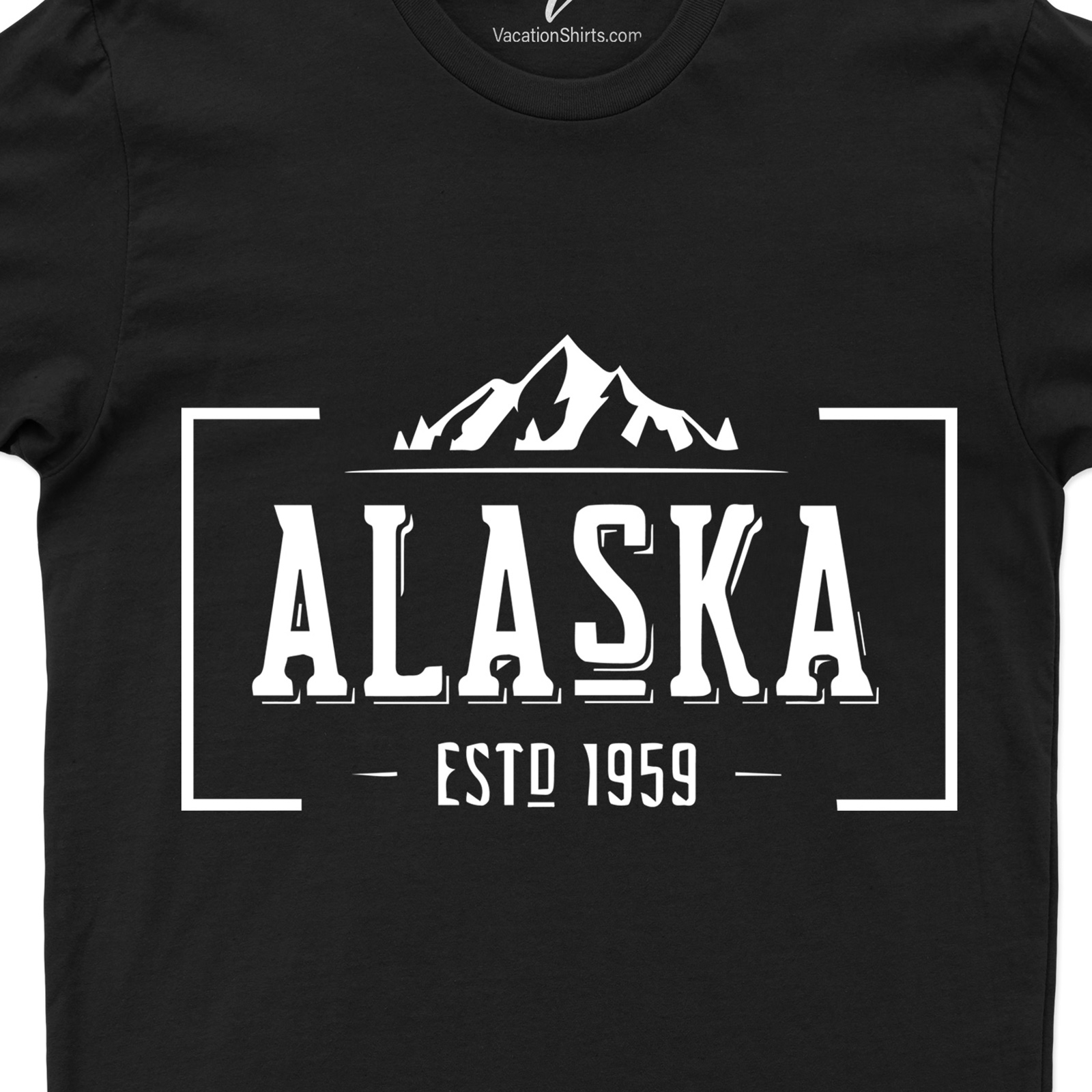Alaska Stylish Calligraphy Tee Alaska Vacation Shirts Shop the Best Alaska Stylish Calligraphy Tee Online |Free Shipping Available