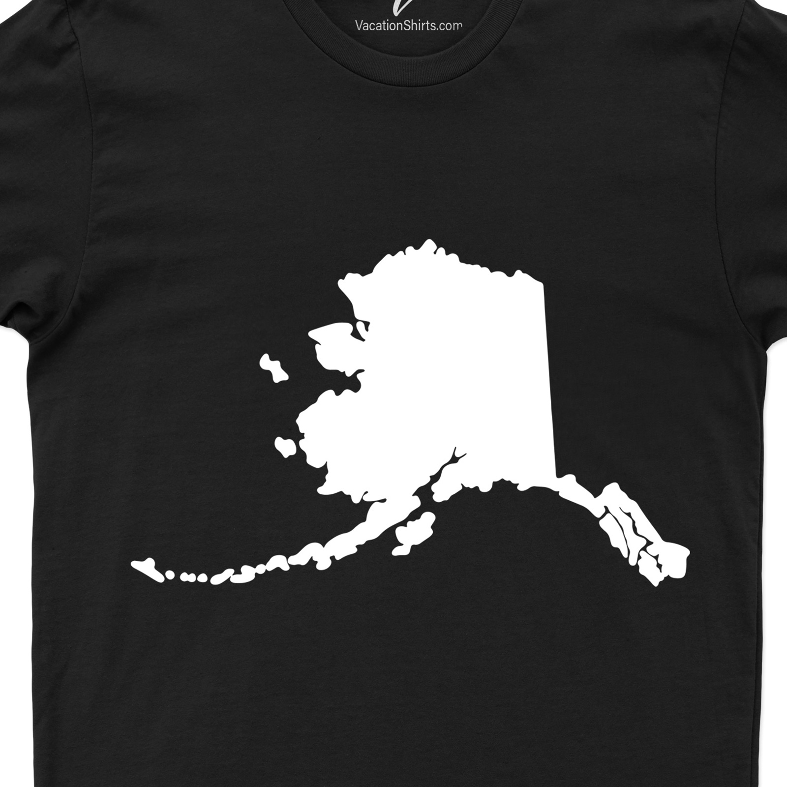 Alaska State Shape Map Tee Alaska Vacation Shirts Shop the Best Alaska State Shape Map Tee |Unique Design and Quality Materials