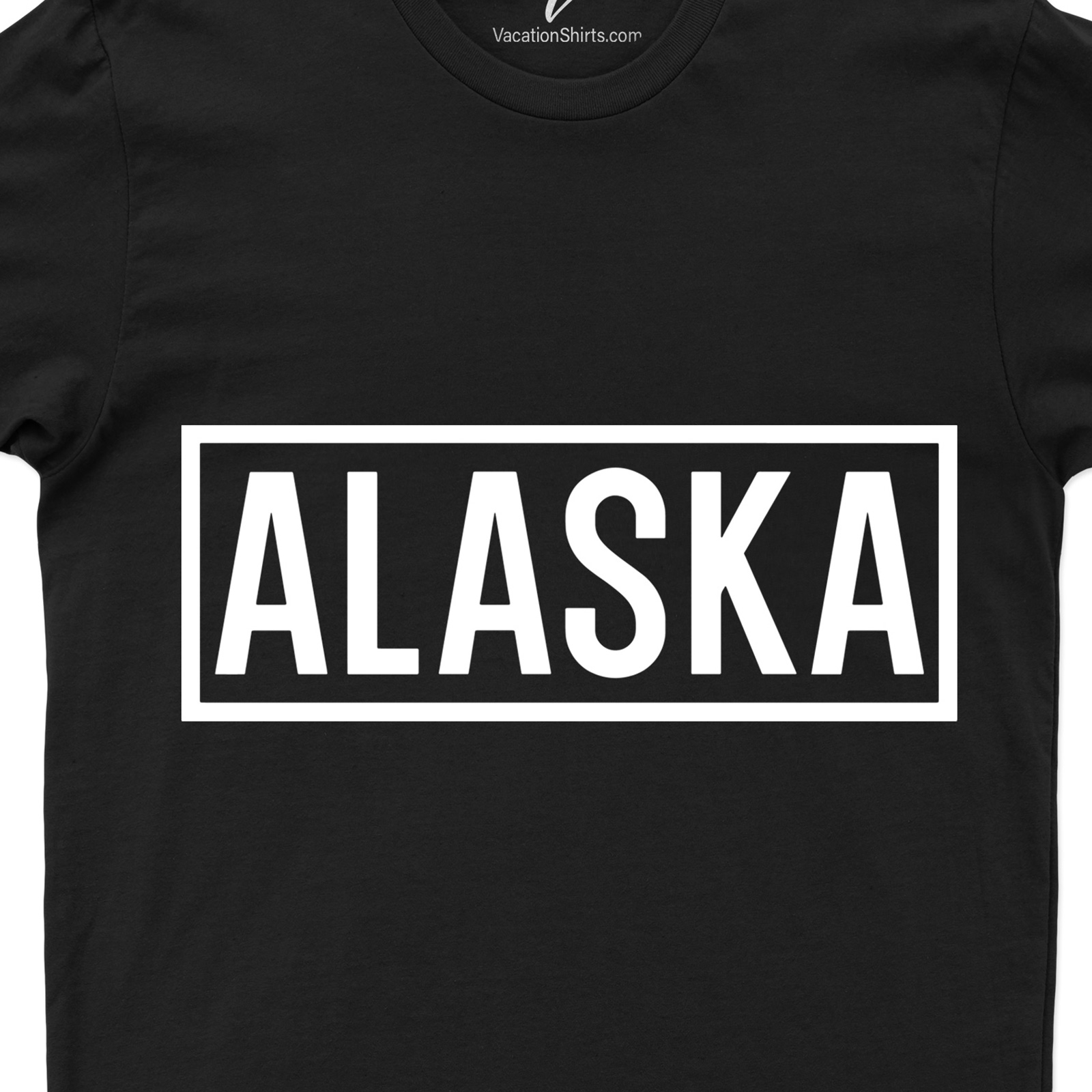 Alaska Clean Font Tee Alaska Vacation Shirts Shop the Best Alaska Clean Font Tee Online |Free Shipping Available