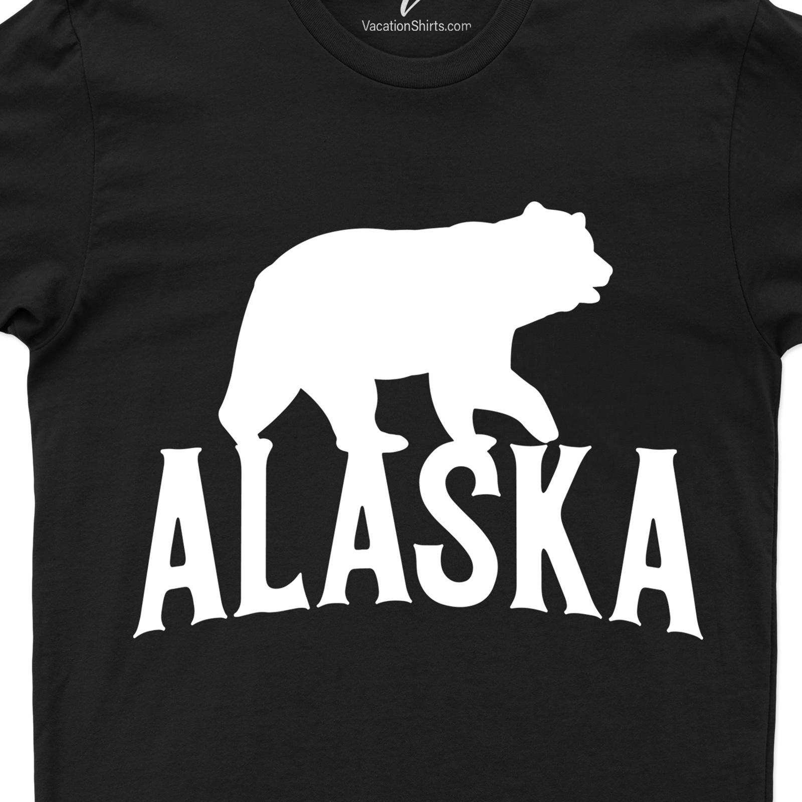 Alaska Bear Font Calligraphy Tee Alaska Vacation Shirts Shop the Alaska Bear Font Calligraphy Tee - Unique and Stylish |Free Shipping