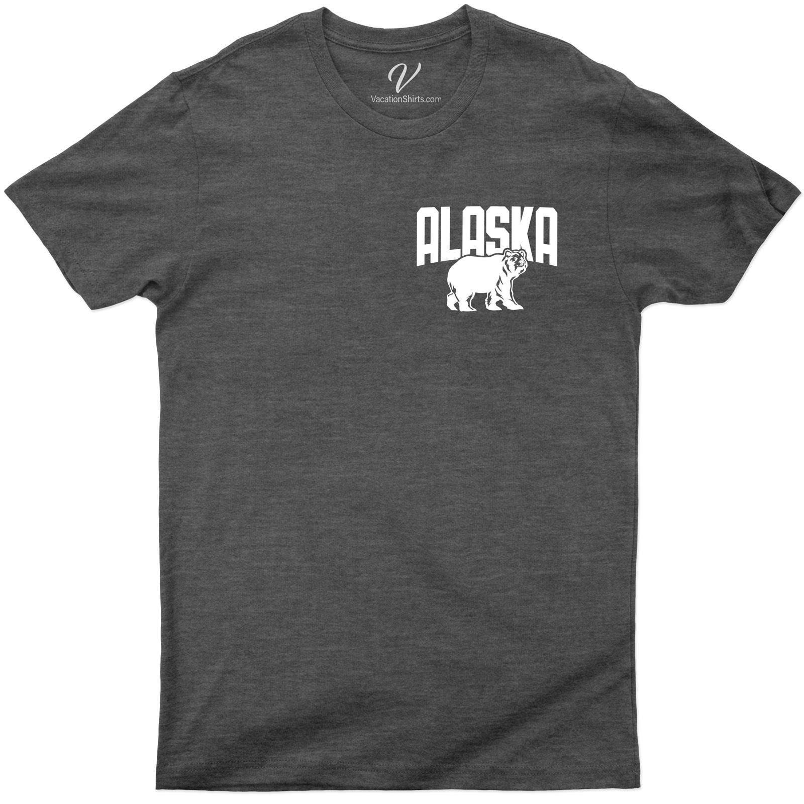 Alaska Bear Bold Tee Alaska Vacation Shirts Shop the Best Alaska Bear Bold Tees Online - Free Shipping Available