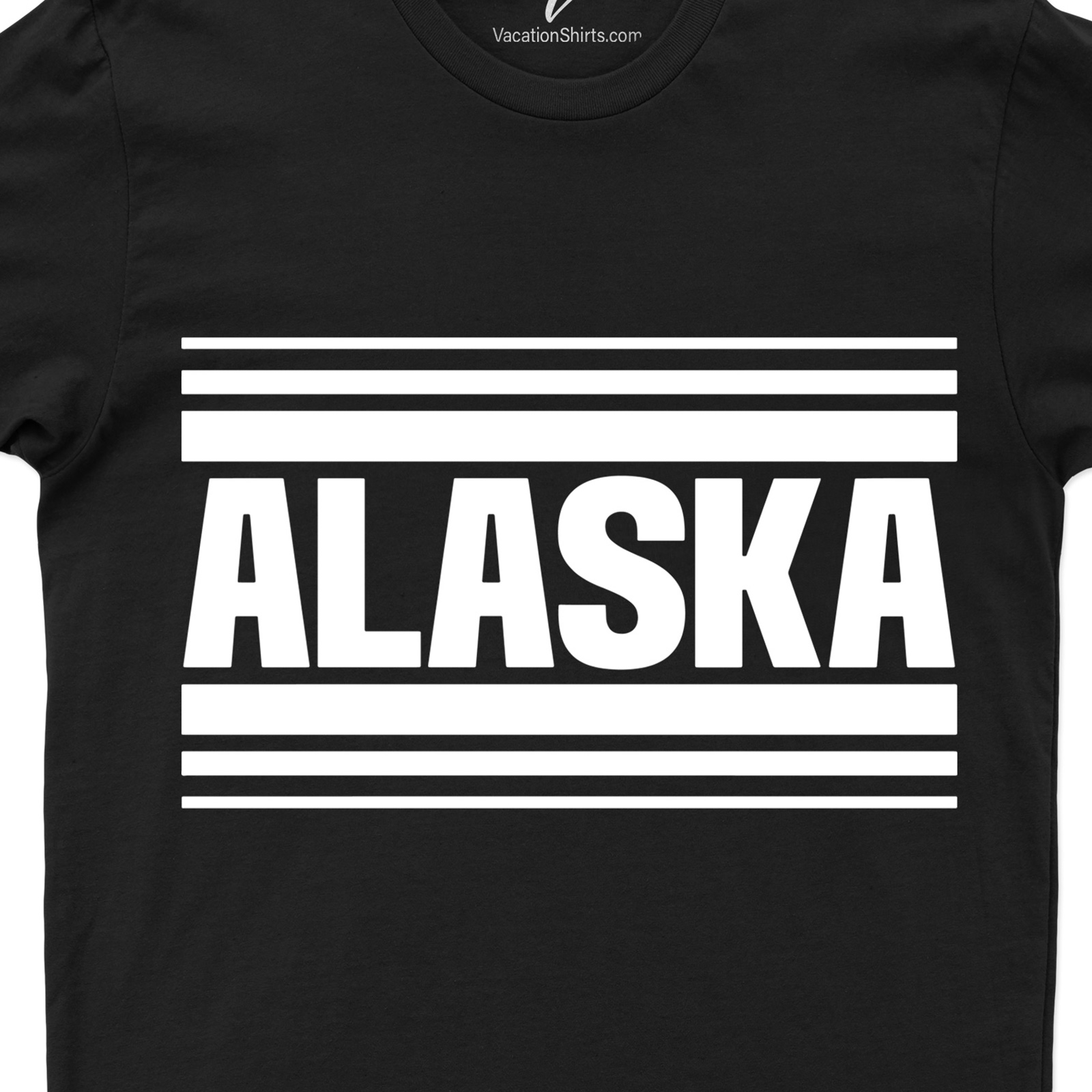 Alaska Retro Bold Font Tee Alaska Vacation Shirts Shop the Best Alaska Retro Bold Font Tee Online - Get Yours Today!