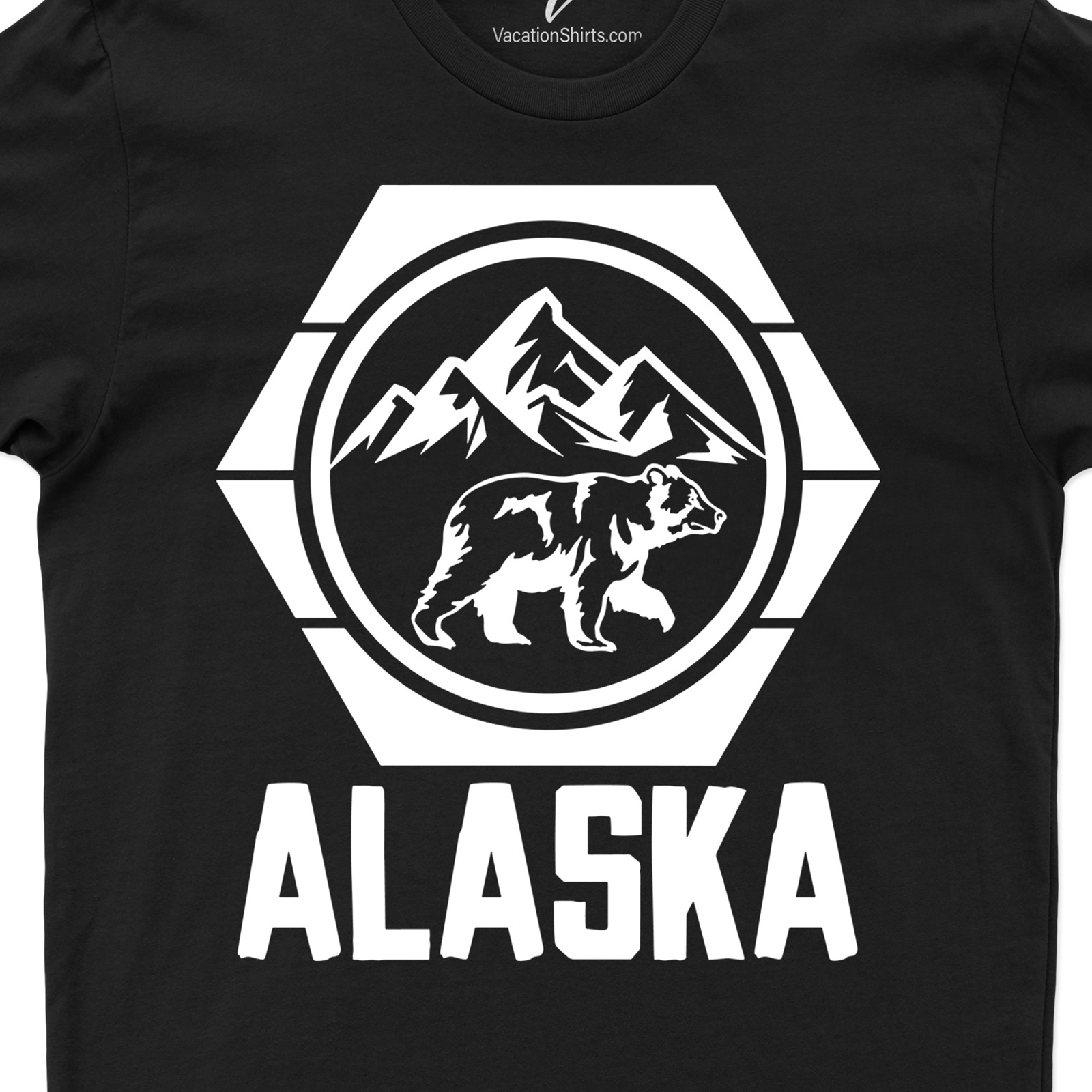 Alaska Bear Nature Scene Tee Alaska Vacation Shirts Shop the Best Alaska Bear Nature Scene Tee Online |Free Shipping Available