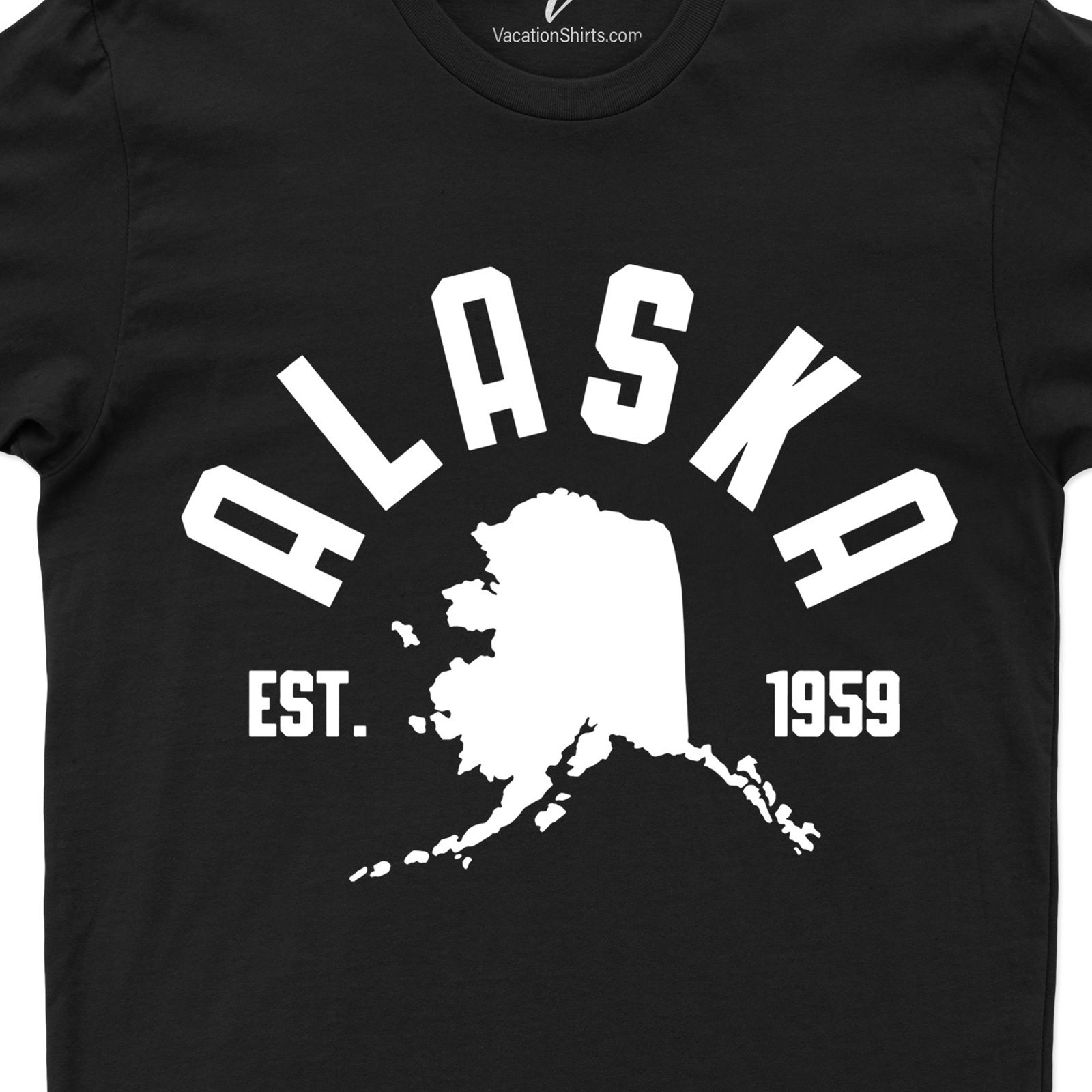 Alaska Shape State Map Tee Alaska Vacation Shirts Shop the Best Alaska Shape State Map Tee Online |Free Shipping Available