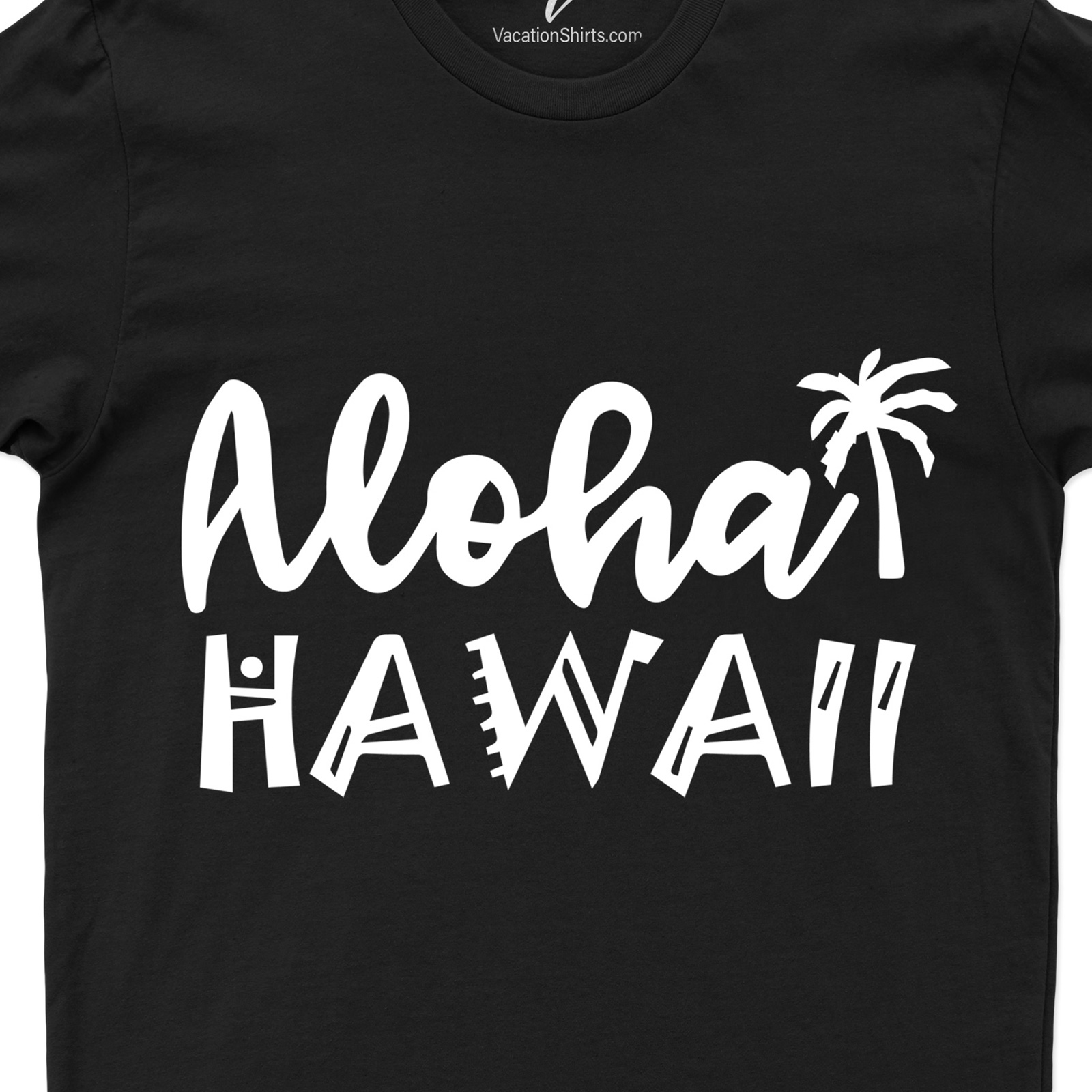 Aloha Hawaii Tribal Calligraphy Tee Hawaii Vacation Shirts Shop the Best Aloha Hawaii Tribal Calligraphy Tee Online |Free Shipping