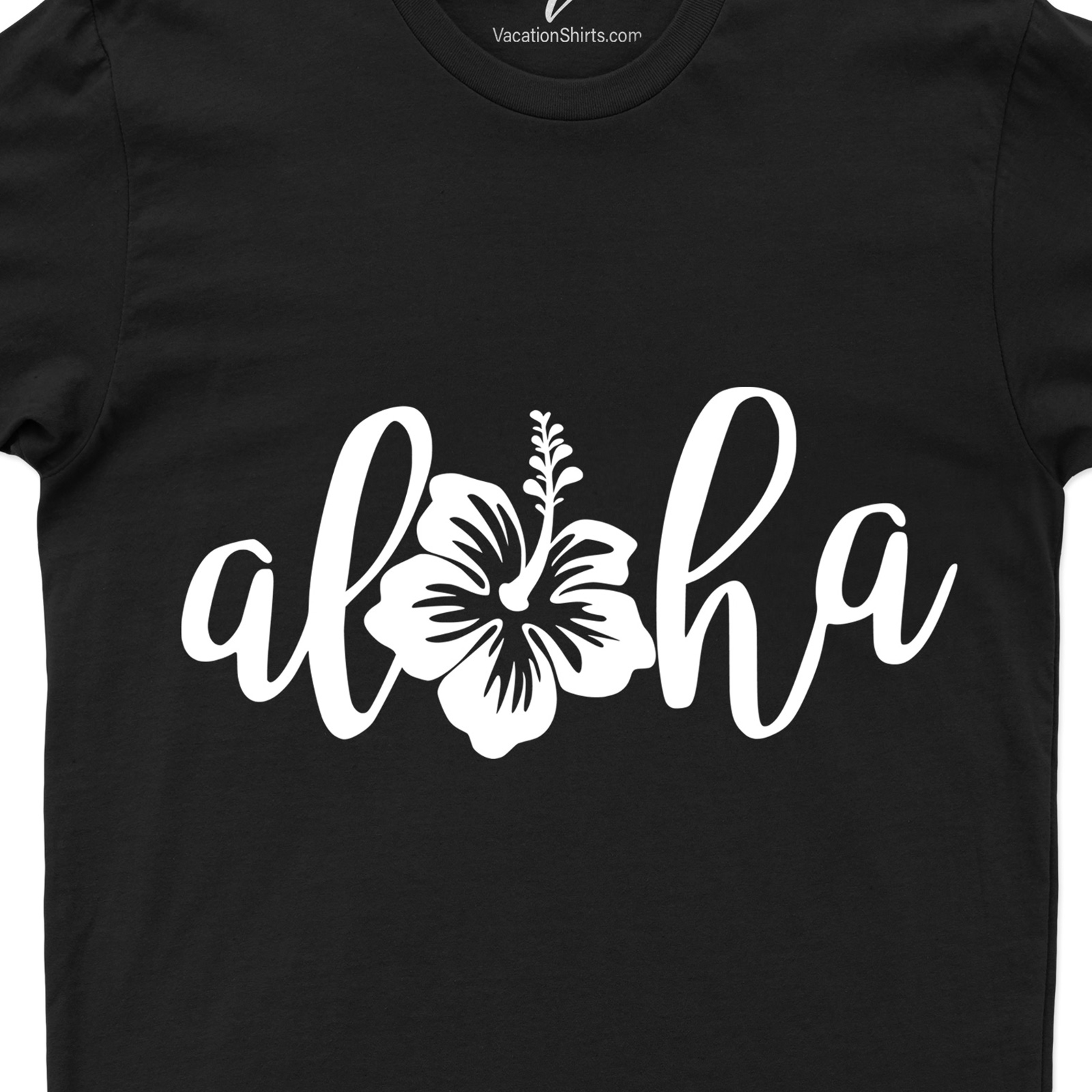 Aloha Calligraphy Hibiscus Hawaii Tee Hawaii Vacation Shirts Aloha Calligraphy Hibiscus Hawaii Tee - Shop Now for Authentic Island Style