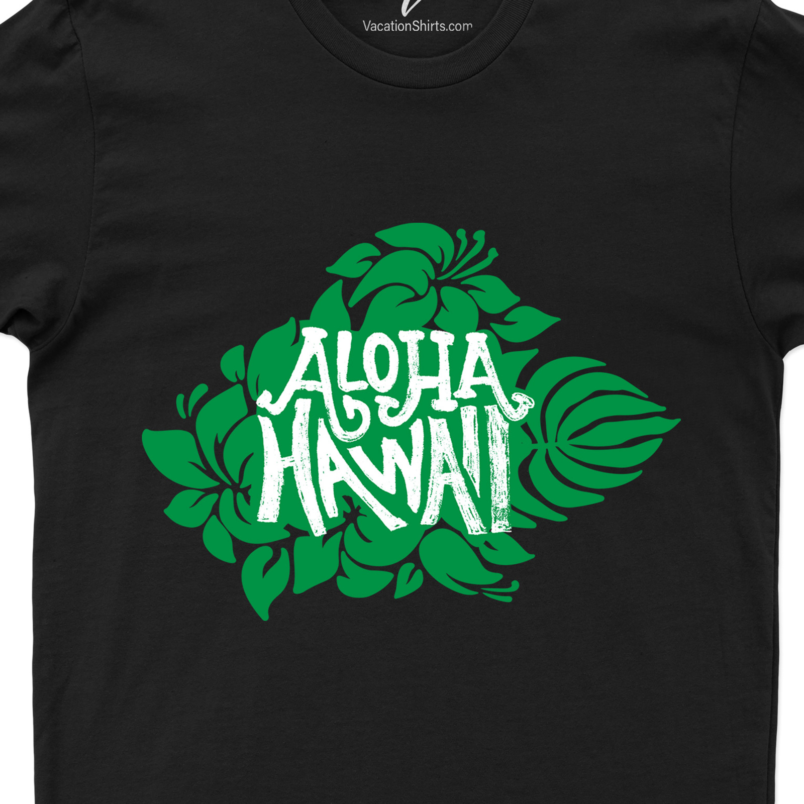 Aloha Hawaii Leaves Flower Tee Hawaii Vacation Shirts Shop the Aloha Hawaii Leaves Flower Tee - Perfect for Your Next Tropical Getaway |Free Shipping Available