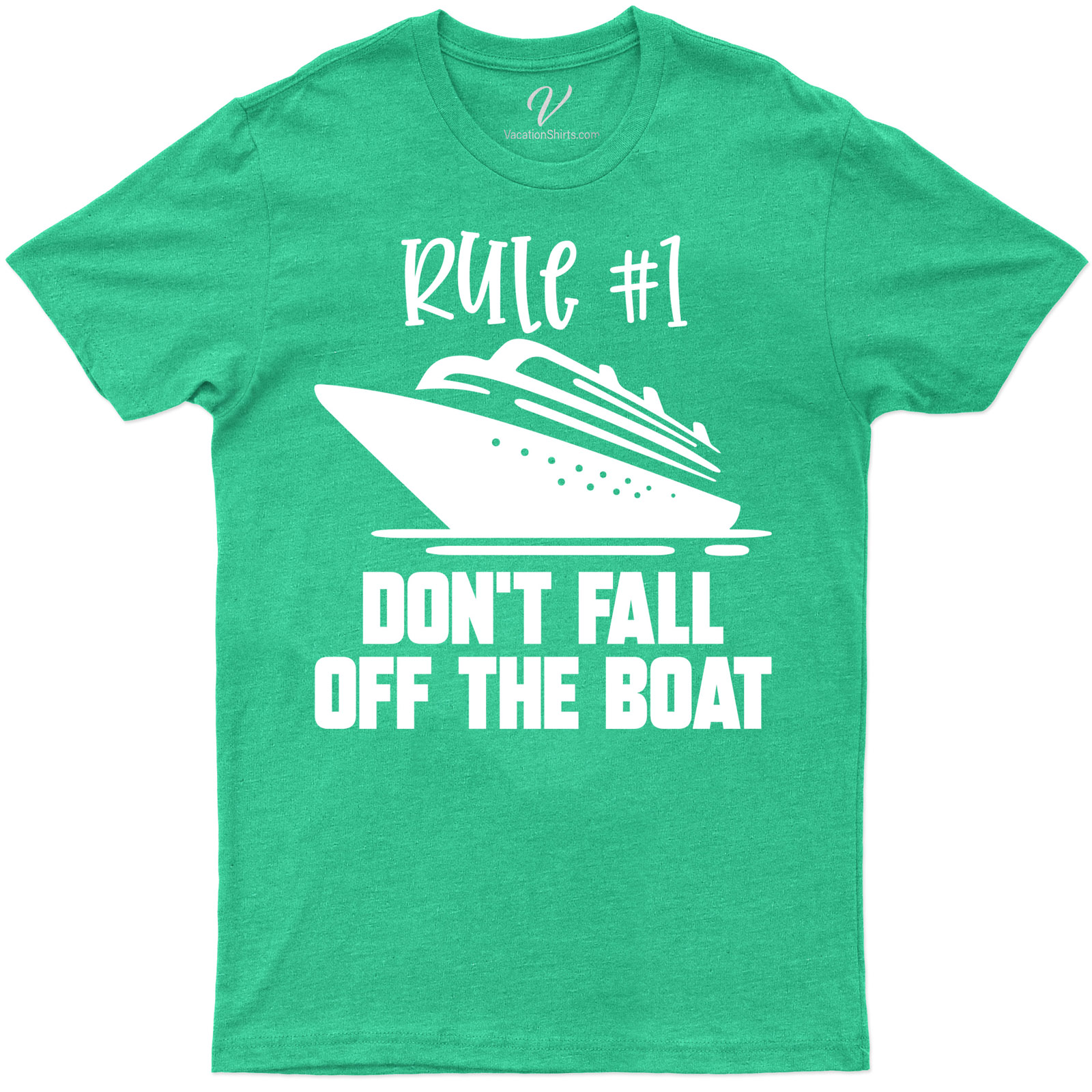 Don't Fall Off Tee - Essential Cruise Shirt