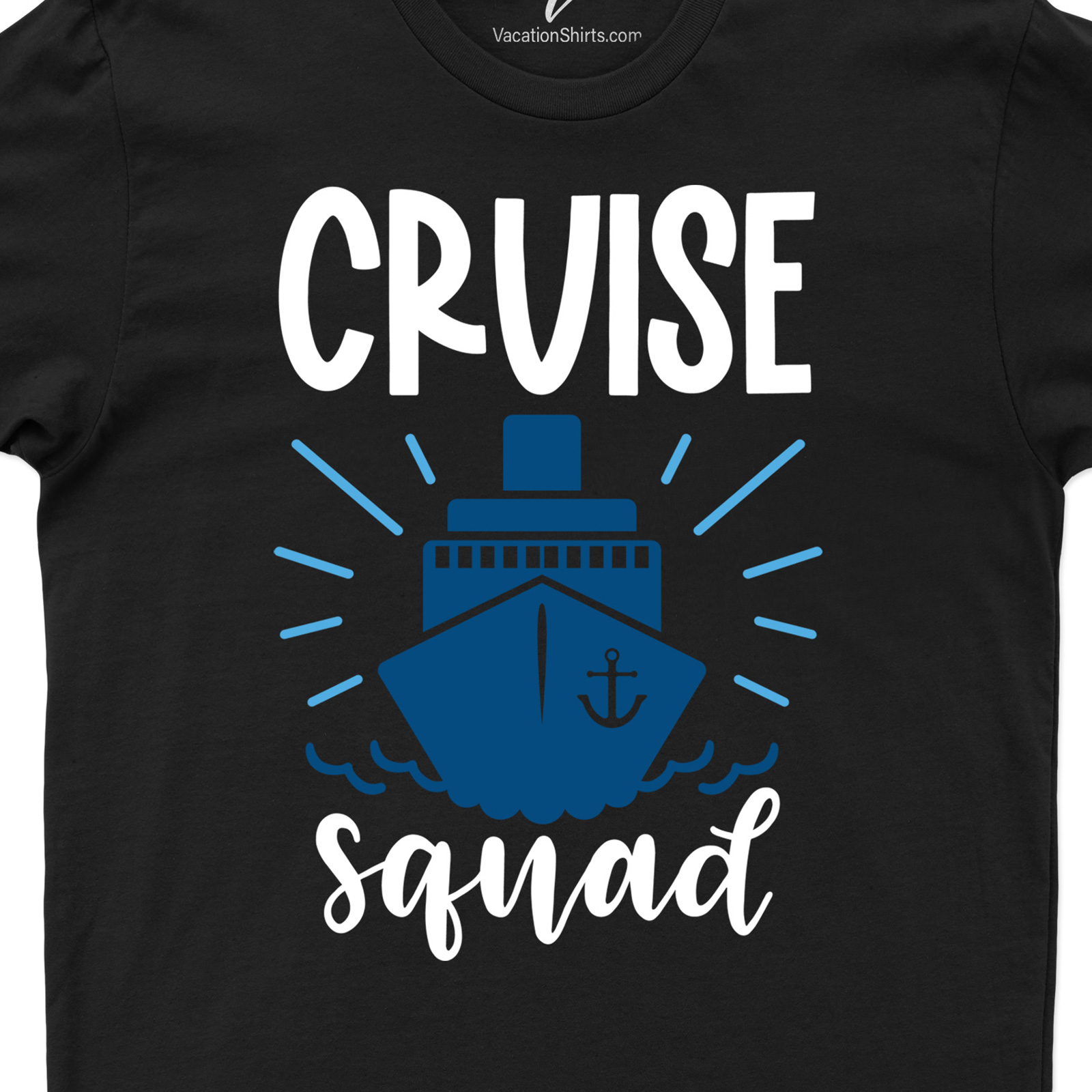 Cruise Squad Boat Tee Vacation Shirts Shop the Best Boat Tees at Cruise Squad - High-Quality and Stylish Designs