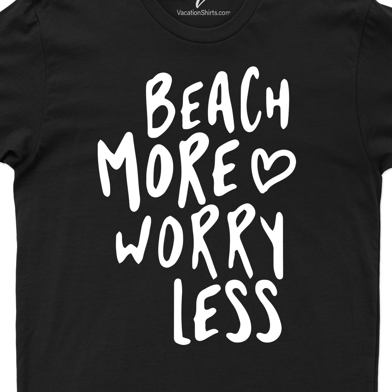 Beach More Worry Less Tee Vacation Shirts Shop the Best Beach More Worry Less Tees Online - Free Shipping Available