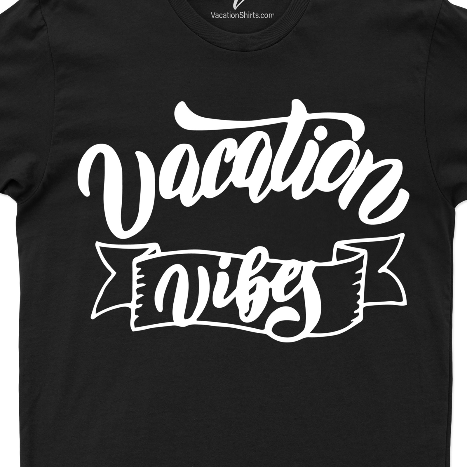 Vacation Vibes Banner Summer Tee Vacation Shirts Shop the Latest Vacation Vibes Banner Summer Tees - Perfect for Your Next Getaway!