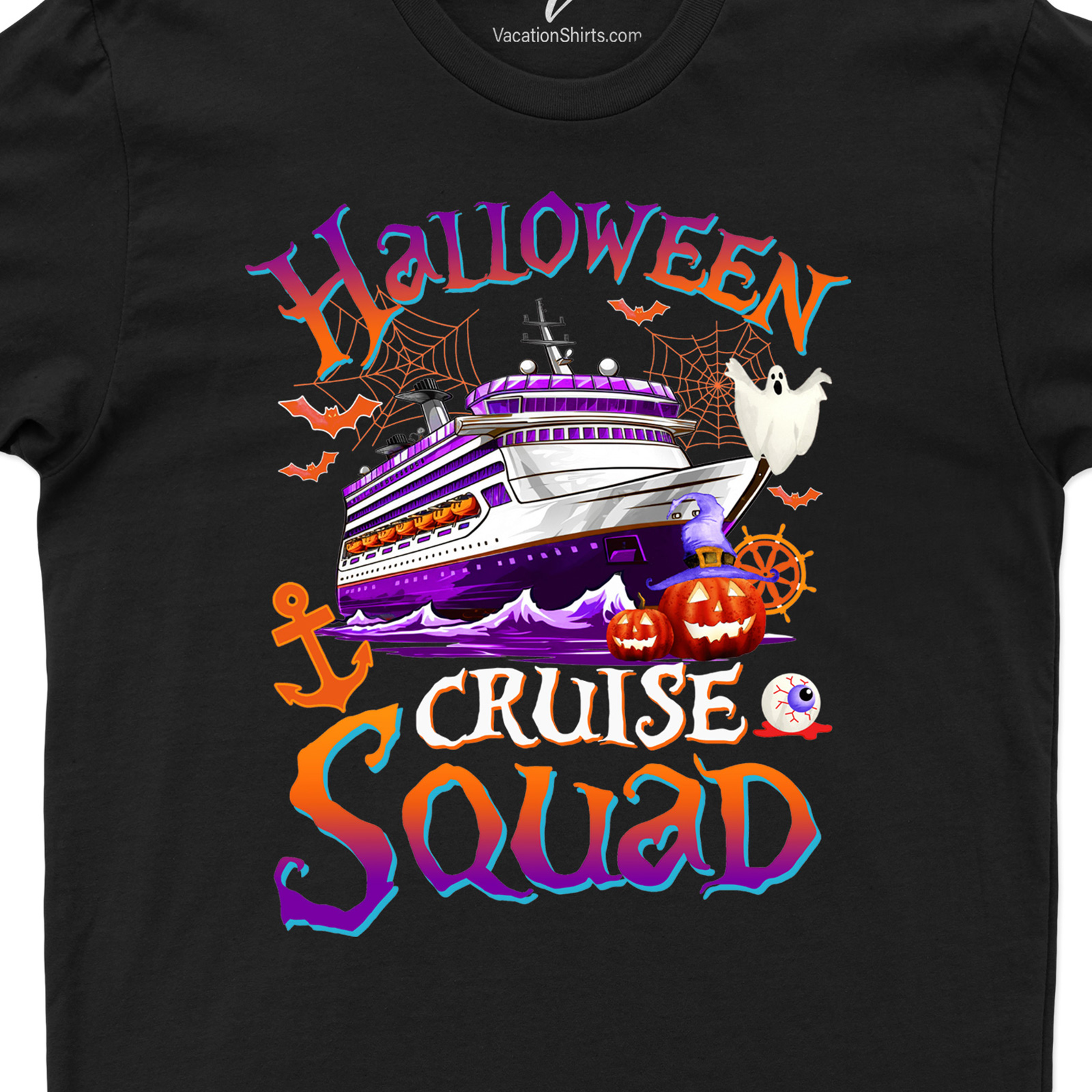 Squad-Ready Halloween Cruise Tee from VacationShirts Halloween Cruise Shirts Get Squad-Ready with our Halloween Cruise T-shirt from VacationShirts! This Halloween Vacation Apparel is perfect for your Cruise Vacation Clothing collection. Join the Halloween Squad with our Holiday Cruise Wear. Vacation Squad Apparel has never been so thrilling!