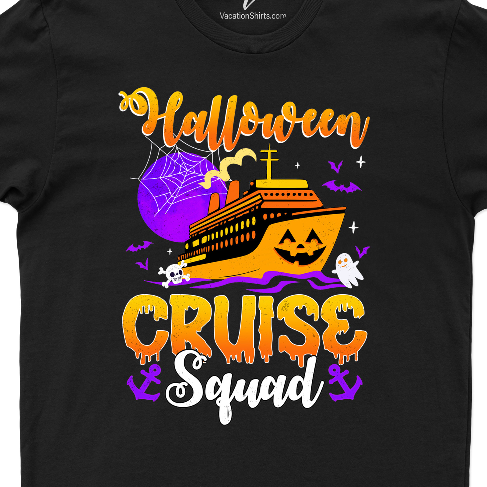 Squad-Ready Halloween Cruise Tee from VacationShirts Halloween Cruise Shirts Get Squad-Ready with our Halloween Cruise T-shirt from VacationShirts! This Halloween Vacation Apparel is perfect for your Cruise Vacation Clothing collection. Join the Halloween Squad with our Holiday Cruise Wear. Vacation Squad Apparel has never been so thrilling!