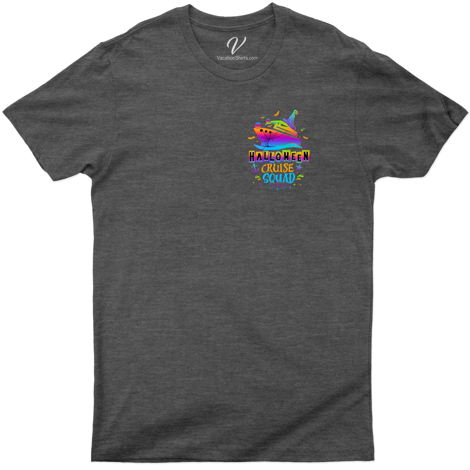 Eco-Friendly Rainbow Halloween Cruise Tee Halloween Cruise Shirts Experience vibrant celebrations with our Eco-Friendly Rainbow Halloween Cruise Tee. This sustainable Halloween apparel, made from recycled material, brings together ethical fashion and festive fun. Stand out in our organic, eco-conscious rainbow tees, the ultimate green Halloween cruise shirts!