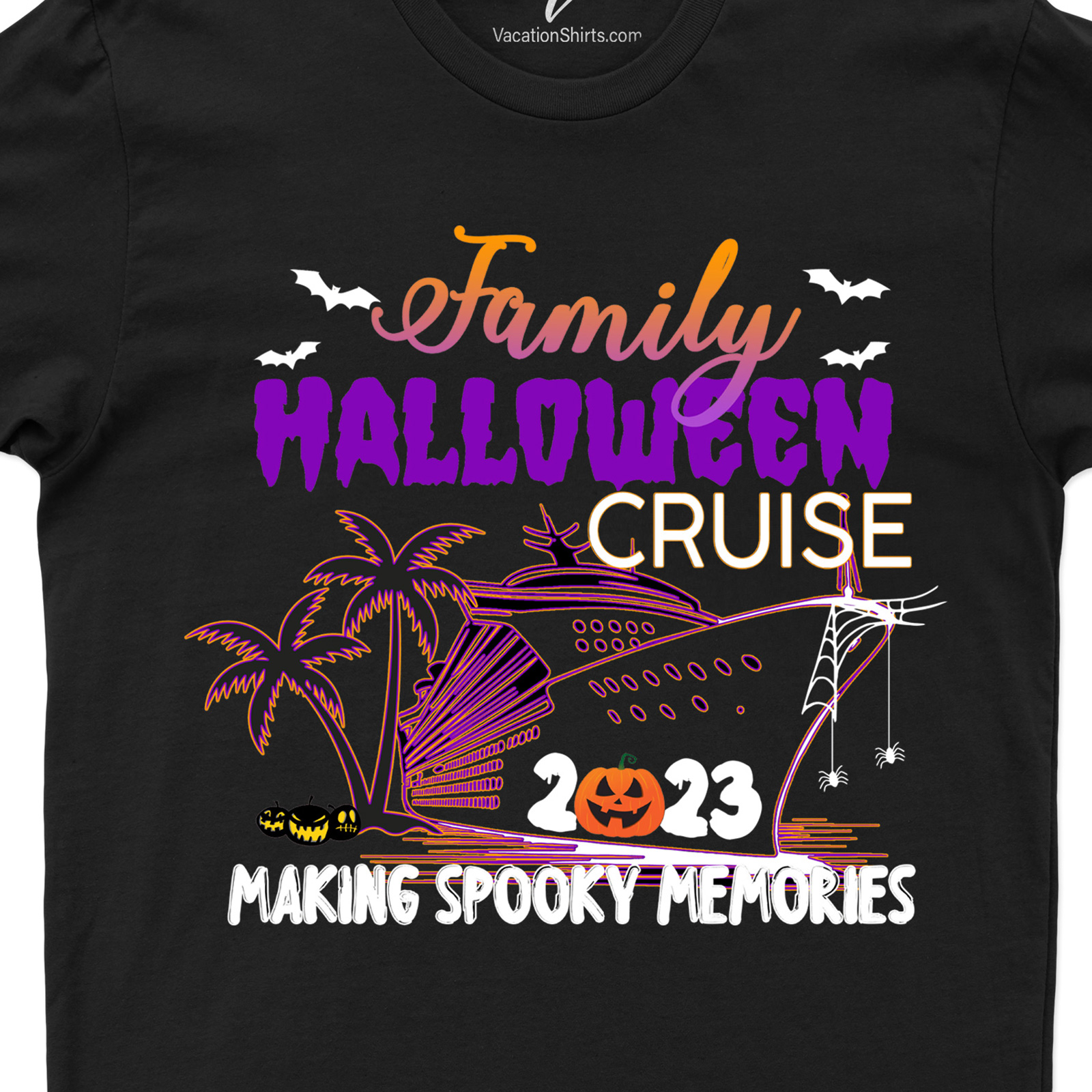Spooky Memories Premium Halloween Cruise Tee Halloween Cruise Shirts Get ready to sail into the night with our Spooky Memories Premium Halloween Cruise Tee. This Halloween Cruise Apparel is your perfect Halloween Vacation Clothing, combining ghostly charm with premium quality. A must-have Spooky Cruise T-Shirt for unforgettable scary memories!