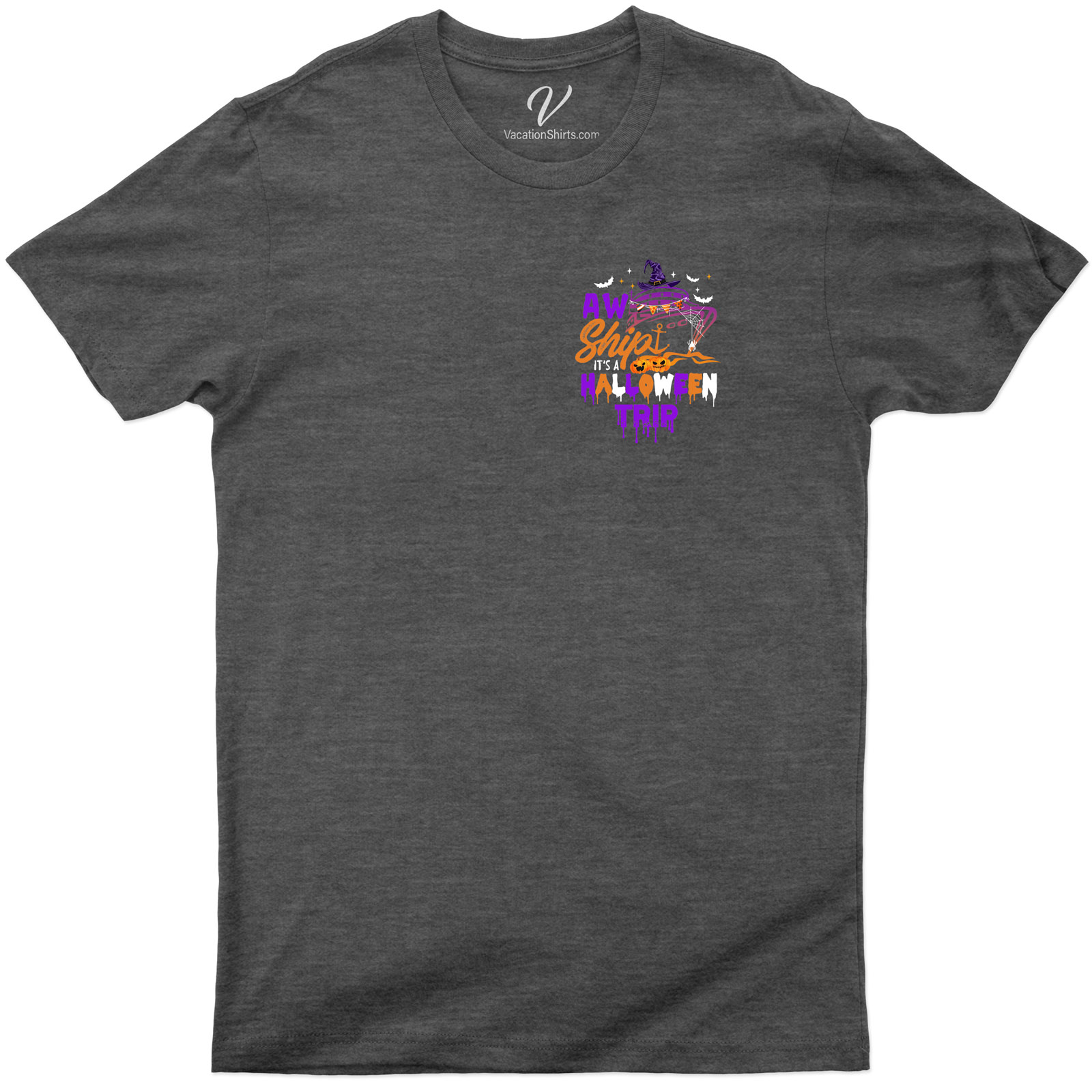 Aw Ship! Exclusive Halloween Cruise Tee - VacationShirts Halloween Cruise Shirts Get aboard the Halloween spirit with our Exclusive 'Aw Ship!' Halloween Cruise Tee. This unique Halloween tee, part of our Vacation Shirts collection, is your ideal cruise vacation apparel. Stand out with our exclusive, Halloween themed shirts this holiday!