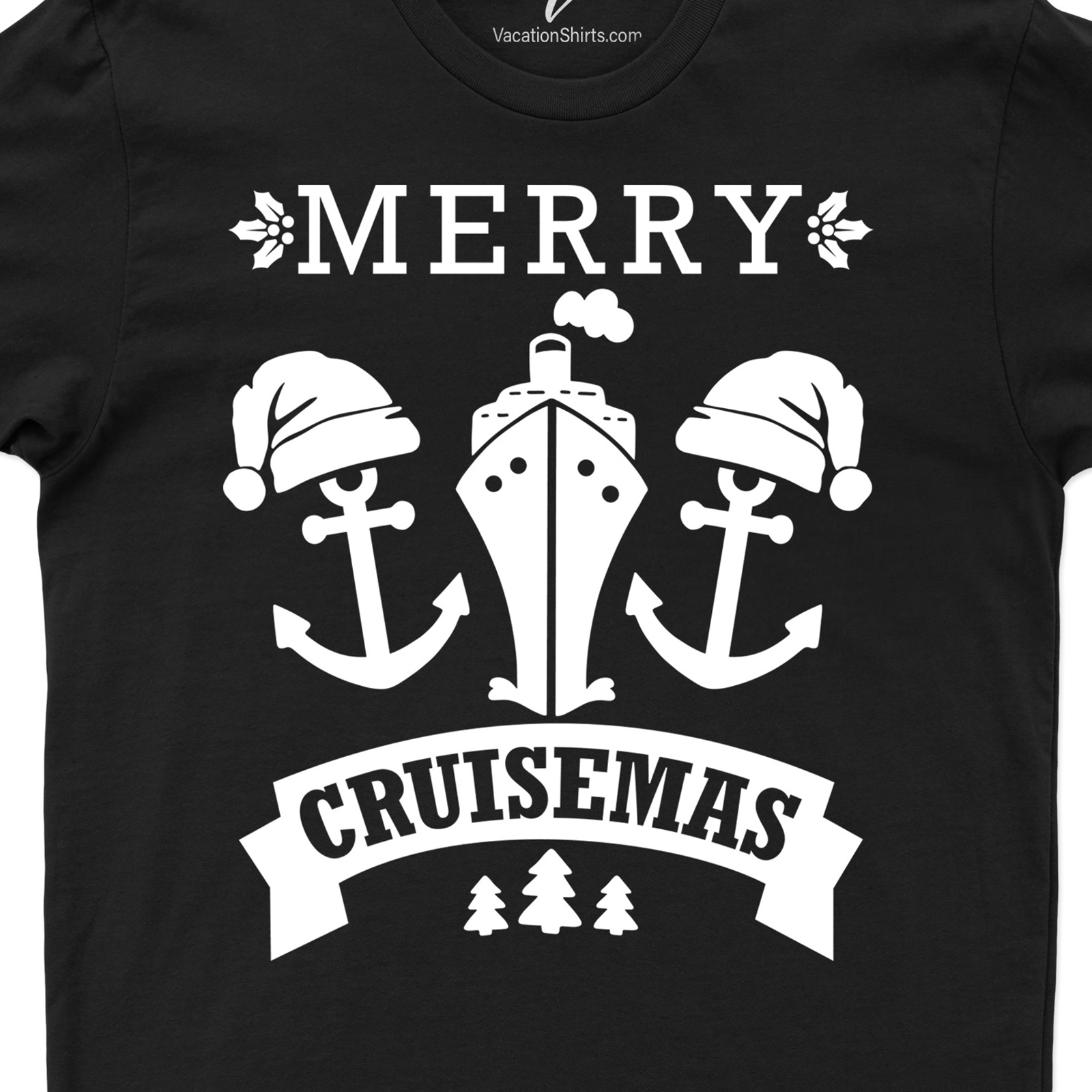 Funky Merry Cruisemas Tee from VacationShirts Christmas Cruise Shirts Step aboard in style with our Funky Merry Cruisemas Tee from VacationShirts. This unique holiday shirt is the epitome of festive cruise wear, mixing fun and funky vacation tees into perfect Christmas cruise apparel. Celebrate Cruisemas in this exciting holiday cruise t-shirt!