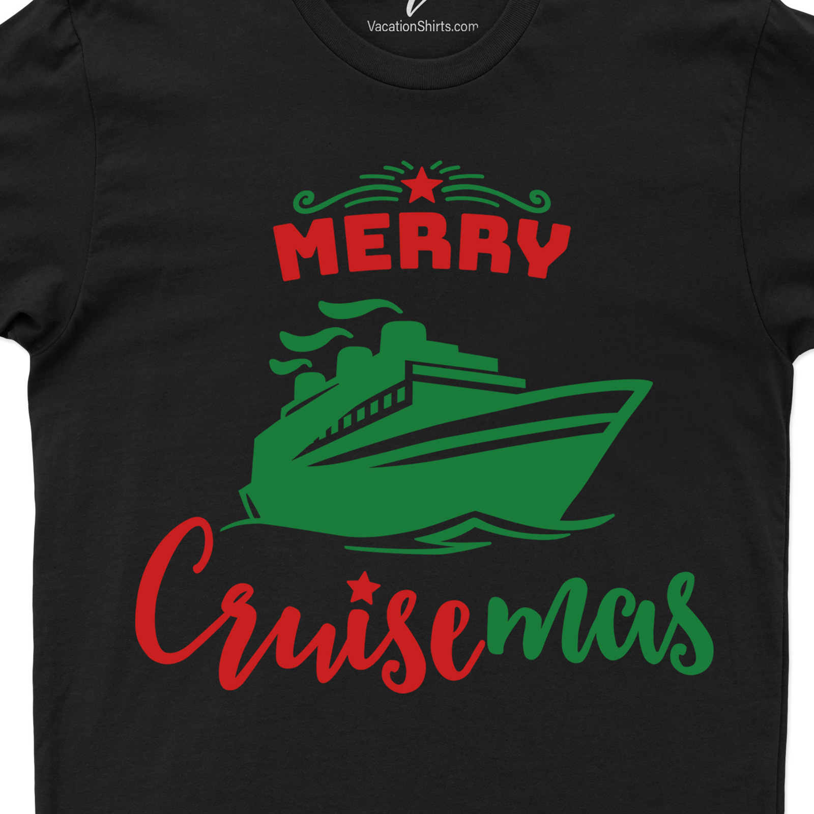 VacationShirts.com's Merry Cruisemas Tee Christmas Cruise Shirts Celebrate the season in style with VacationShirts.com's Merry Cruisemas Tee! A must-have Christmas Cruise Shirt, this festive Cruise Vacation Shirt is perfect for your holiday cruise. Stand out in our Holiday Vacation Shirt, a unique addition to your Cruise Ship Apparel.