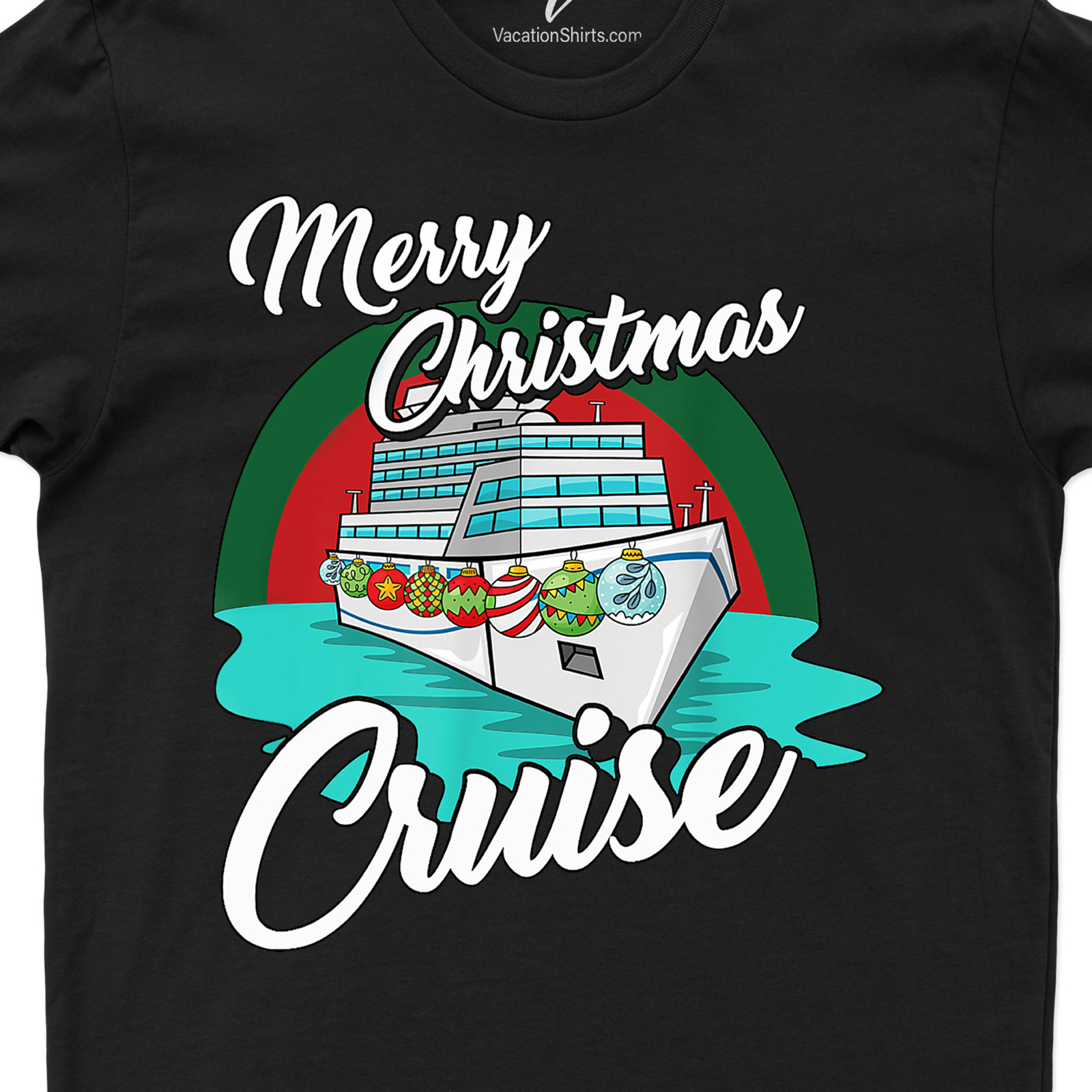 Vibrant Merry Xmas Cruise Tee from VacationShirts Christmas Cruise Shirts Celebrate the season in style with our Vibrant Merry Xmas Cruise Tee from VacationShirts. This festive cruise wear is the perfect addition to your holiday vacation shirts collection. It's a must-have Xmas travel t-shirt for your Christmas cruise clothing ensemble. Standout in vibrant Christmas tees!