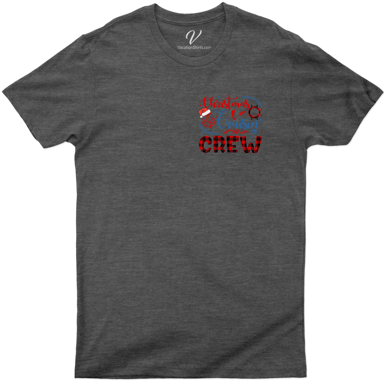 Classic Christmas Cruisin Crew Tee - VacationShirts Christmas Cruise Shirts Embrace the festive spirit with our Classic Christmas Cruisin Crew Tee! This Vacation Shirt is perfect for Holiday Cruise T-Shirts enthusiasts. Our Christmas Vacation Apparel is your go-to for Holiday Travel Tees and Festive Cruise Wear. Join the Classic Christmas T-Shirts trend now!