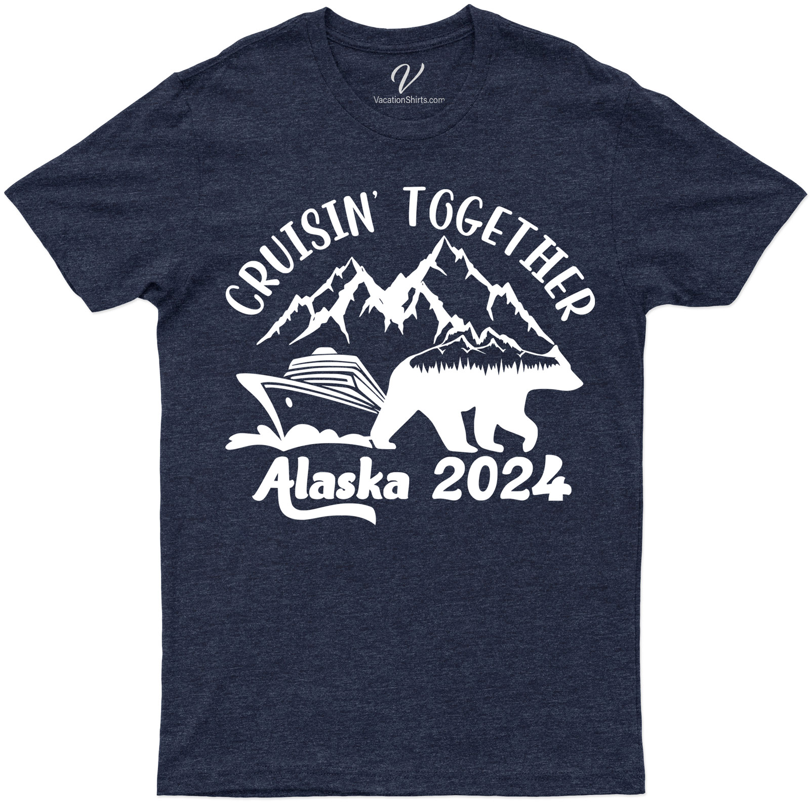 2024 Alaska Cruise Tee Nature Adventure   24VS C03 