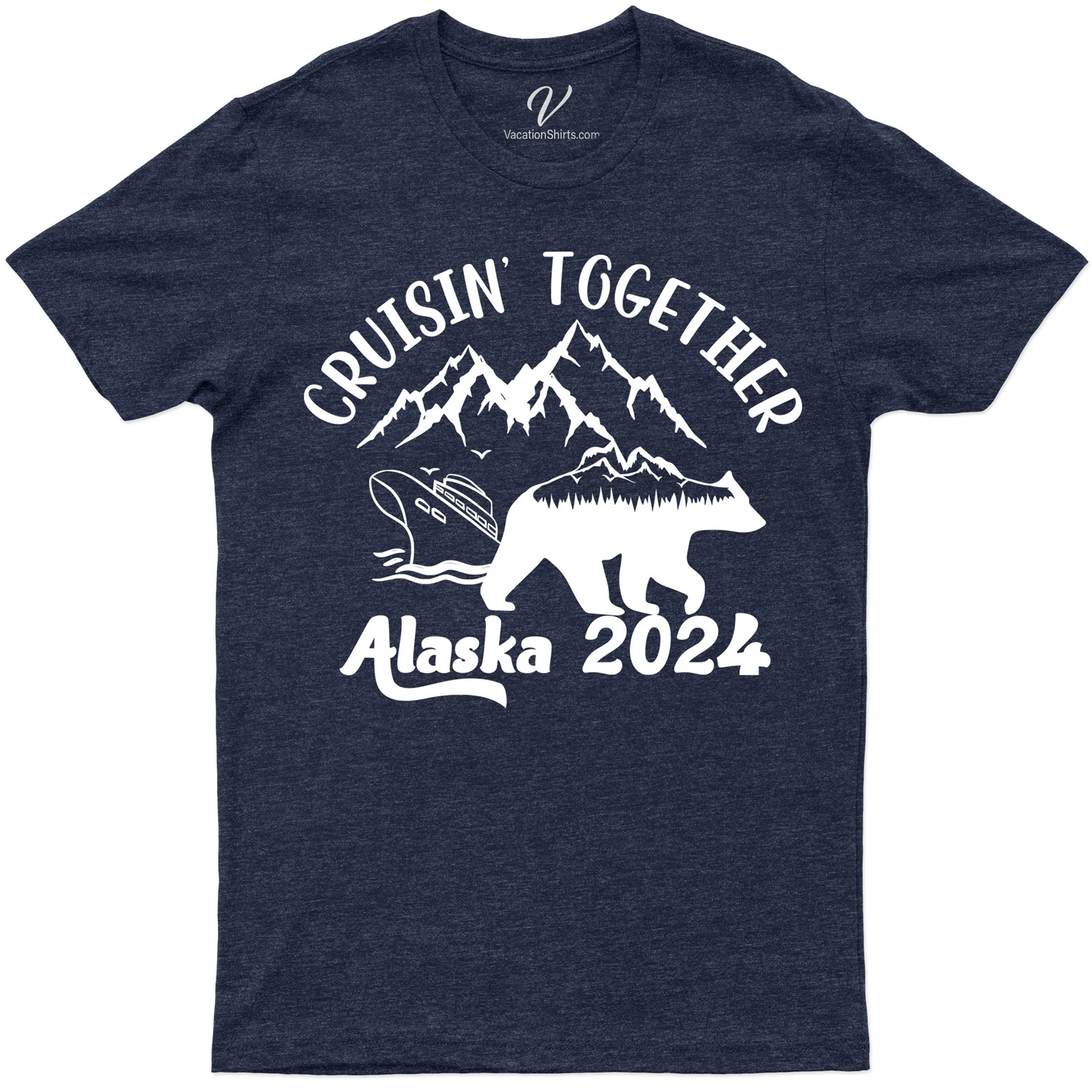 Alaska 2024 Cruise Tee Stylish Vacation Apparel