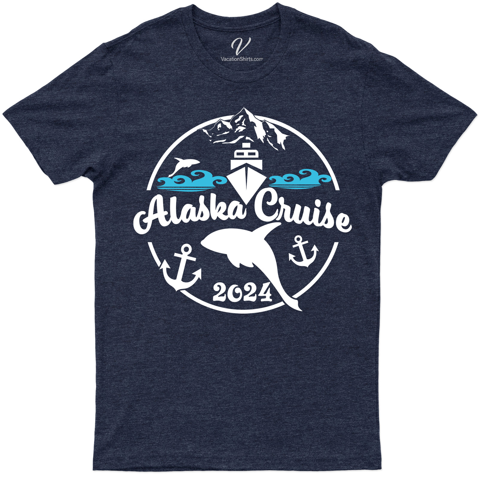 2024 Alaska Cruise Ocean Tee Shop Now