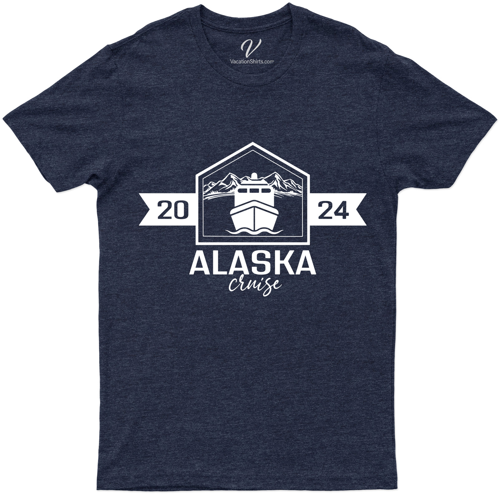 2024 Alaska Cruise Tee Exclusive Vacation Apparel