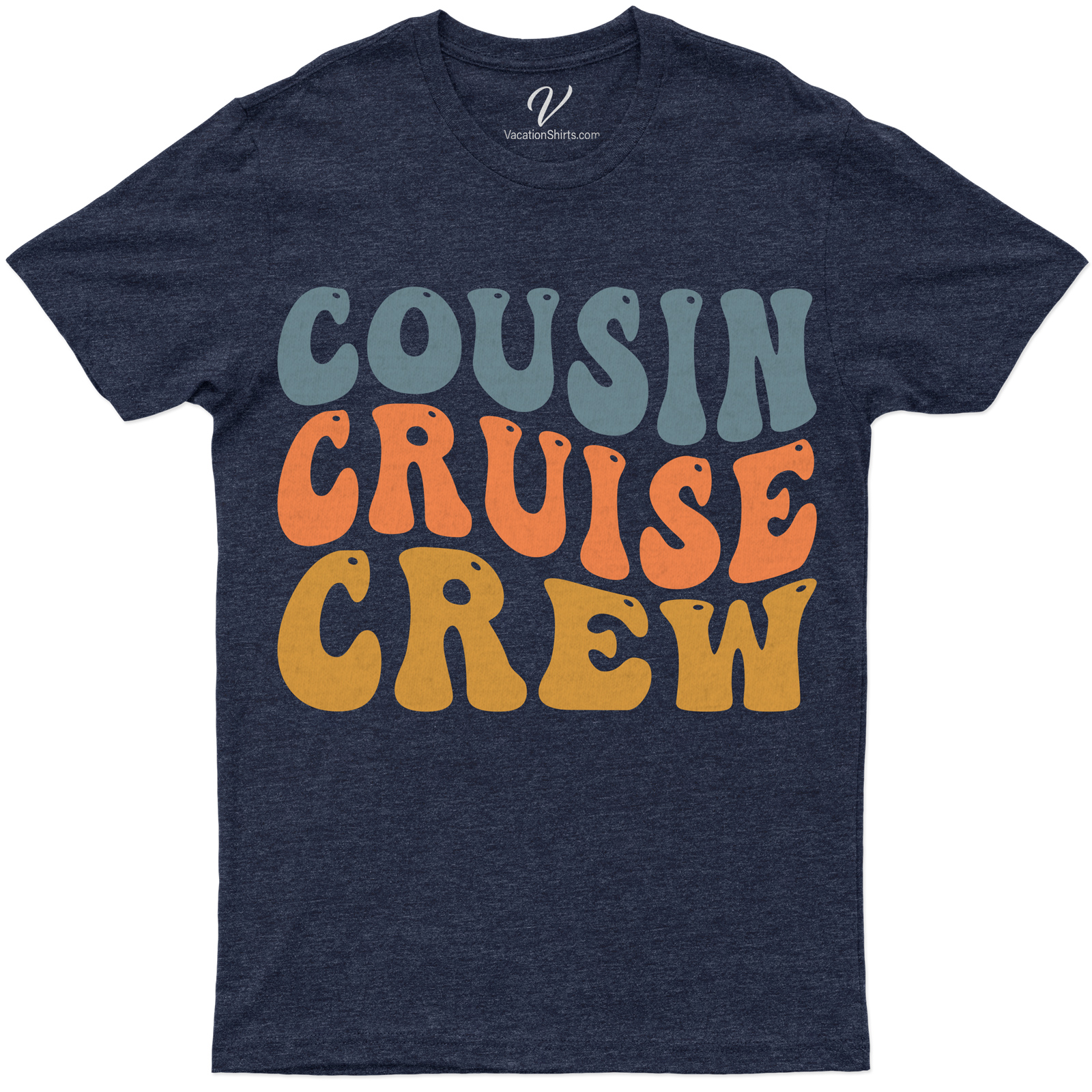 Cousin Cruise Crew - Family Vacation Group Fun Tee Experience the joy of togetherness with our Cousin Cruise Crew Tee! Perfect for Family Vacation T-Shirts, this Group Fun Tee is a must-have for your Vacation Group Outfits. Enjoy matching Family Tees and make your Family Cruise Shirts collection complete. Fun Family Vacation Clothes, uniquely designed for Cousin Crew Clothing enthusiasts!