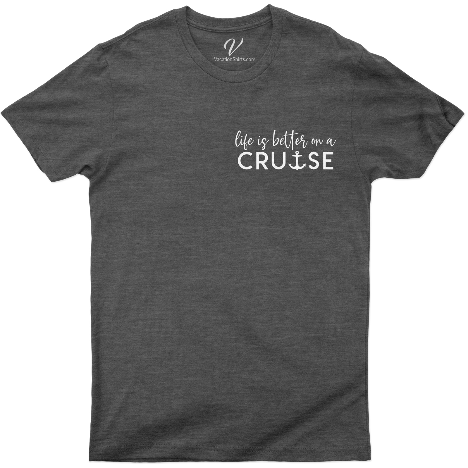 Life is Better on a Cruise Casual Vacation Tee - Nautical Theme Experience the thrill of the sea with our 'Life is Better on a Cruise' Casual Vacation Tee. This Nautical Theme Tee, part of our Cruise Life Clothing collection, embodies the spirit of nautical casual wear and sea vacation tees. Perfect for any cruise ship adventure!