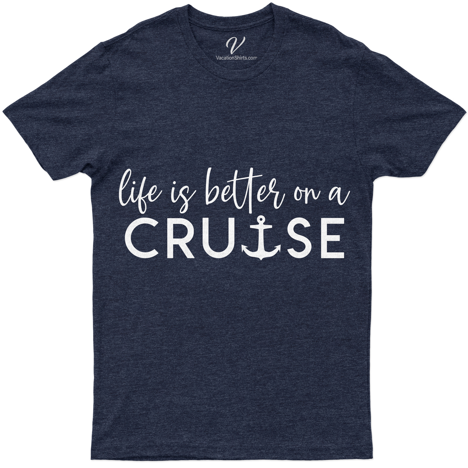 Life is Better on a Cruise Casual Vacation Tee - Nautical Theme Experience the thrill of the sea with our 'Life is Better on a Cruise' Casual Vacation Tee. This Nautical Theme Tee, part of our Cruise Life Clothing collection, embodies the spirit of nautical casual wear and sea vacation tees. Perfect for any cruise ship adventure!