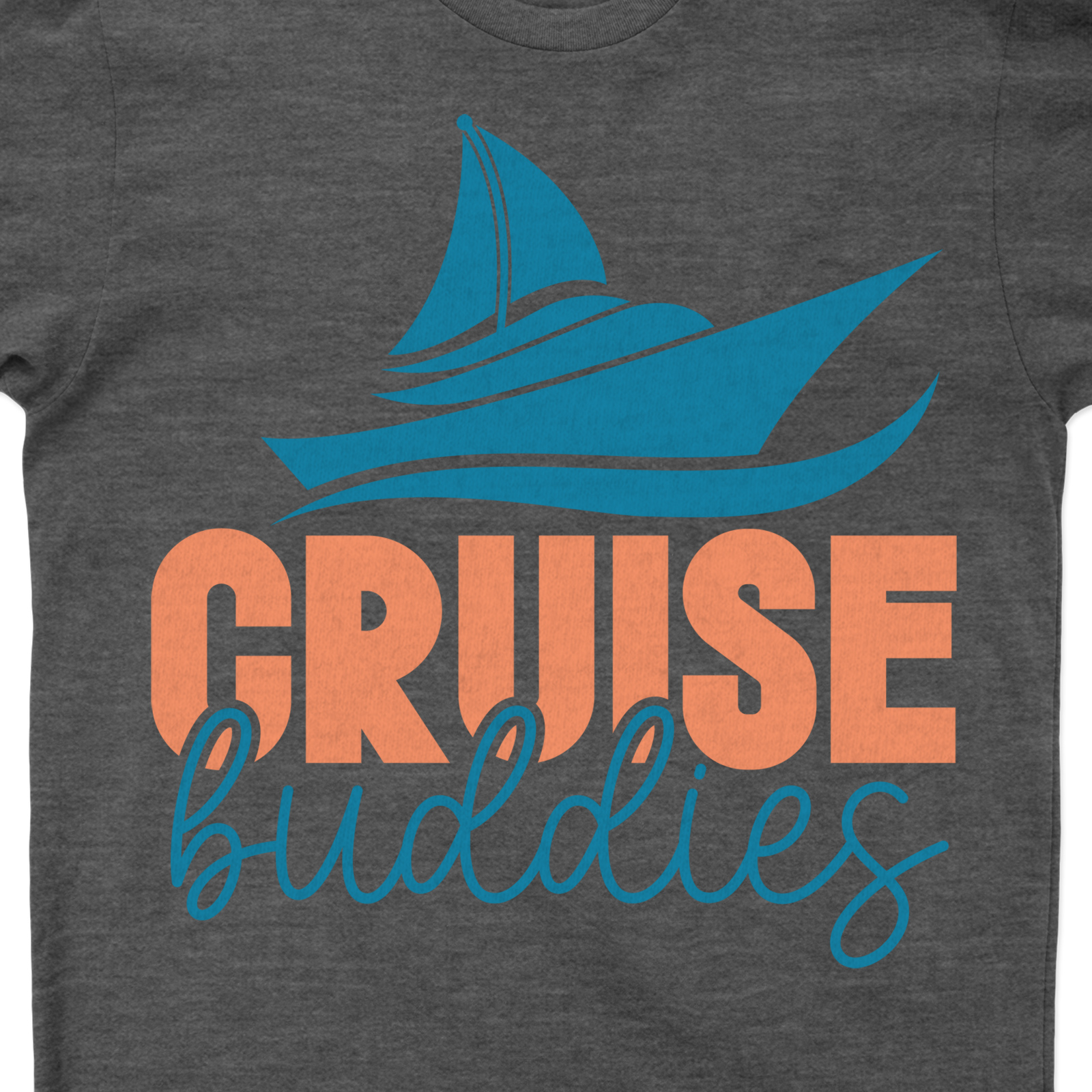Cruise Buddies Graphic Tee - Nautical Friendship Themed T-Shirt from VacationShirts.com Show off your nautical spirit with our Cruise Buddies Graphic Tee from VacationShirts.com. This Friendship Themed T-Shirt, perfect for Cruise Vacation Shirts lovers, combines Nautical Graphic Tees design with Vacation Graphic Tees style. Be the talk of your next voyage!