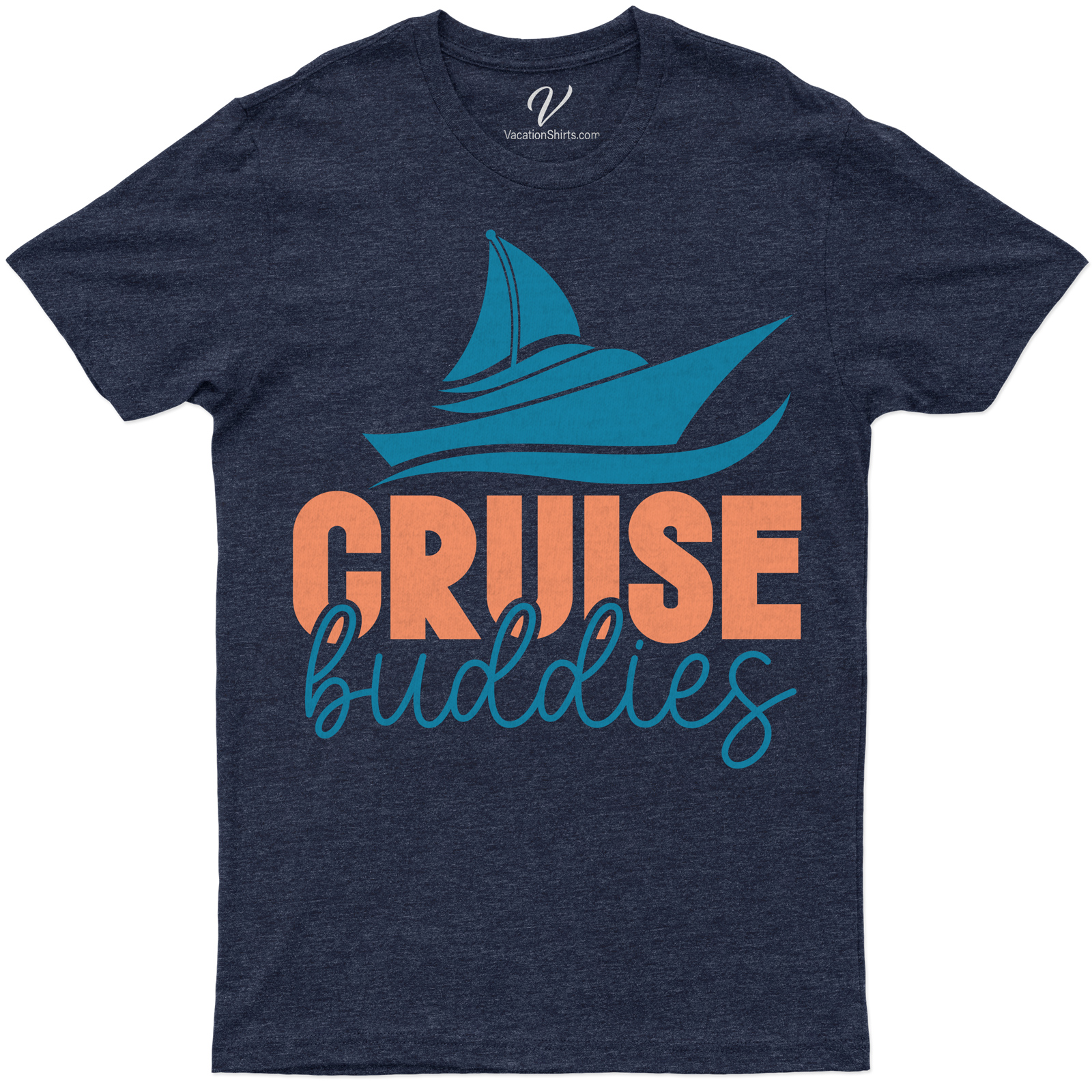 Cruise Buddies Graphic Tee - Nautical Friendship Themed T-Shirt from VacationShirts.com Show off your nautical spirit with our Cruise Buddies Graphic Tee from VacationShirts.com. This Friendship Themed T-Shirt, perfect for Cruise Vacation Shirts lovers, combines Nautical Graphic Tees design with Vacation Graphic Tees style. Be the talk of your next voyage!