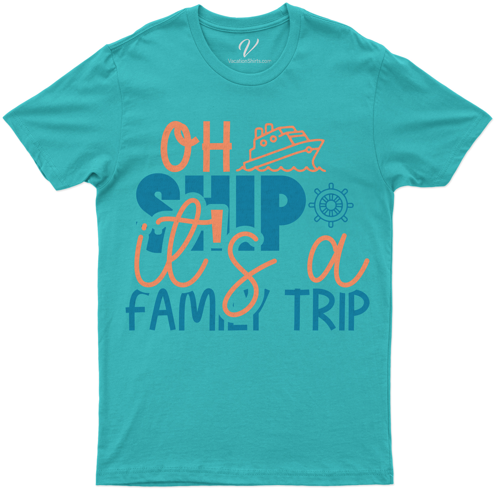 Family Cruise Vacation Tee-Shirt | Oh Ship It's A Trip