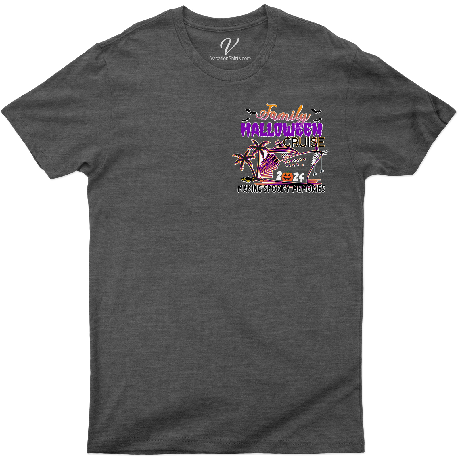 Family Halloween Cruise - Making Spooky Memories Vacation Tee Set sail in style with our Family Halloween Cruise Shirts! These Spooky Vacation Tees are perfect Halloween Cruise Outfits. Make eerie memories with our Family Halloween Tees, the ultimate Halloween Vacation Clothing. Get your Spooky Cruise Shirts today and enjoy a Family Spooky Cruise Apparel that's unforgettable!