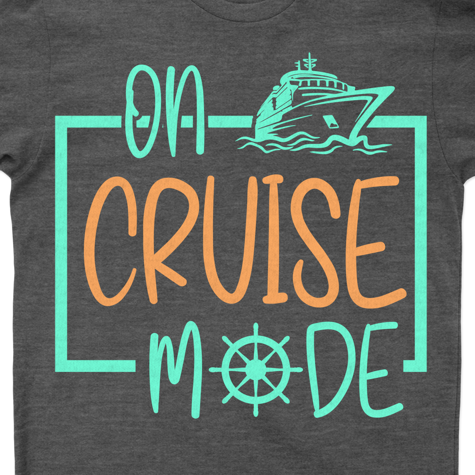 Cruise Mode Activated - Nautical Vacation Graphic Tee Set sail in style with our 'Cruise Mode Activated' Nautical Vacation Graphic Tee. This maritime fashion essential, part of our ocean vacation shirts collection, combines boat-themed clothing aesthetics with the comfort of cruise wear t-shirts. Perfect for any sea travel adventure!