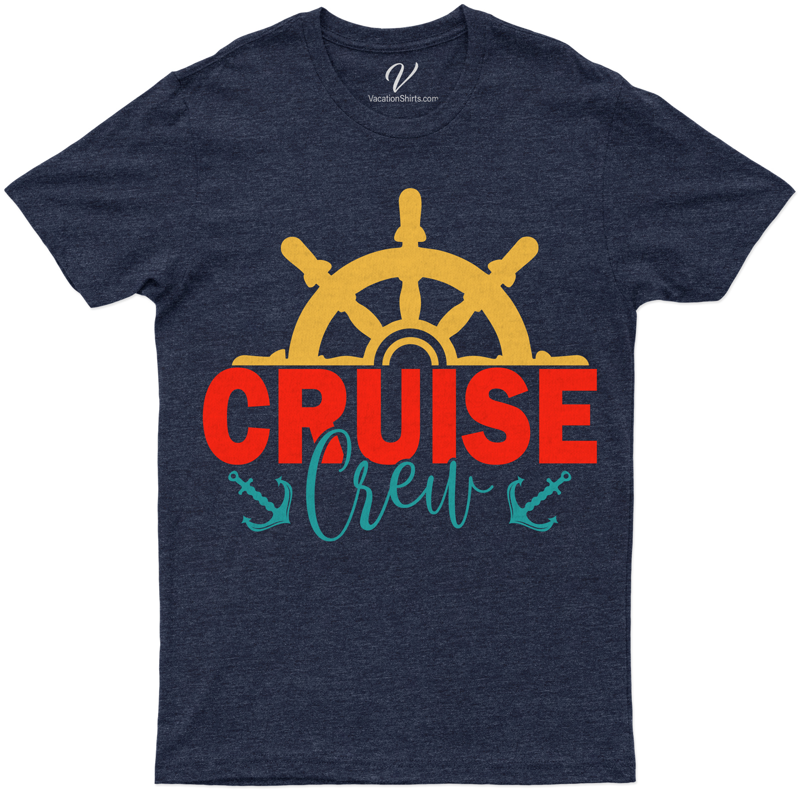 Nautical Cruise Crew Graphic Tee - VacationShirts.com Exclusive Set sail in style with our Nautical Cruise Crew Graphic Tee, an Exclusive Vacation Tee from VacationShirts.com. This Nautical Vacation Shirt, a unique blend of Cruise Vacation Apparel and Sea Vacation Shirts, is your perfect Crew Graphic T-Shirt for all nautical adventures.