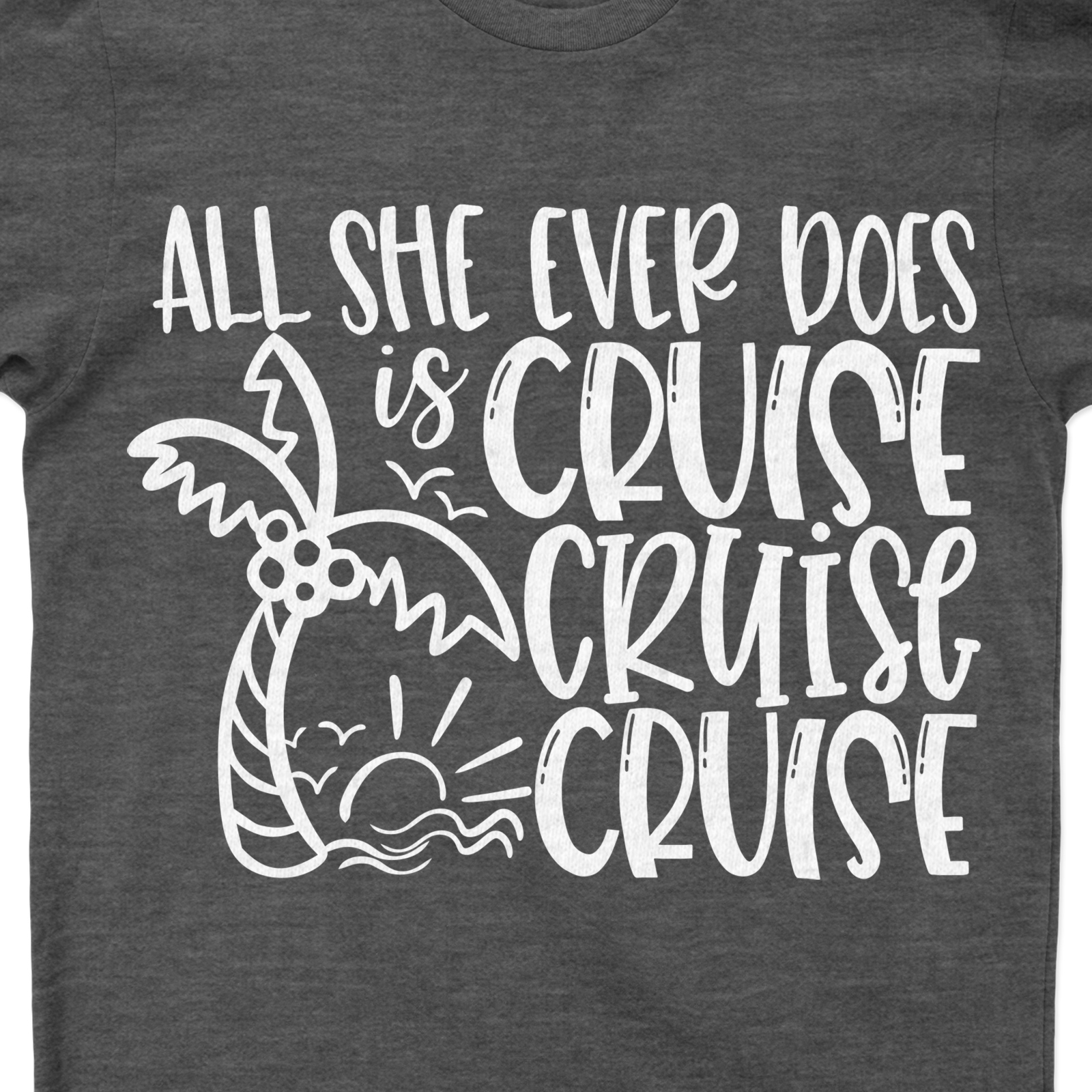 Endless Cruise Passion - Tropical Getaway Graphic Tee Experience the thrill of an ocean voyage with our Endless Cruise Passion - Tropical Getaway Graphic Tee. This summer graphic shirt, part of our Endless Passion Clothing line, is your perfect companion for cruise vacations and beach getaways. Dive into tropical destination clothing!